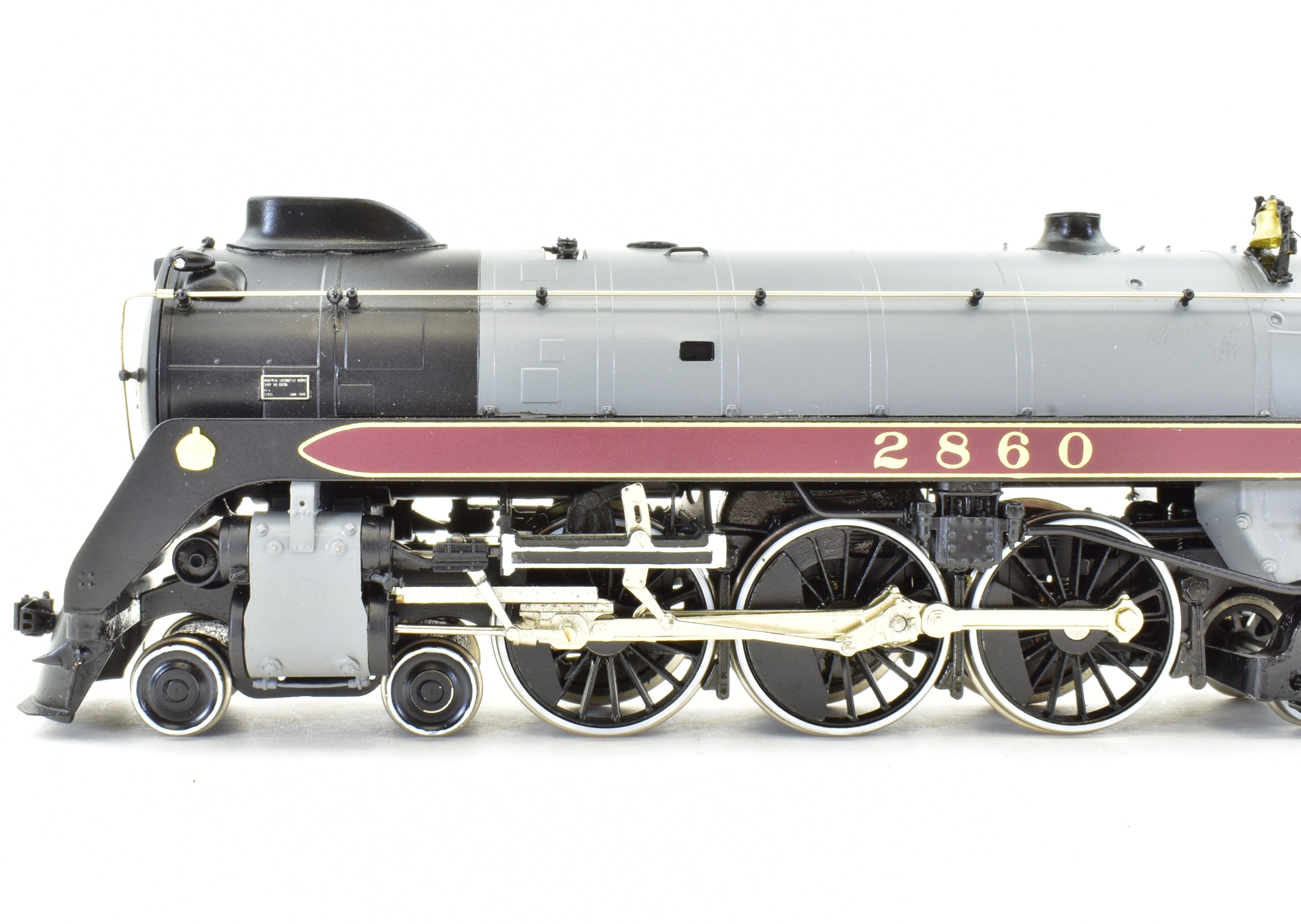 HO Scale Brass PFM Van Hobbies Canadian Pacific 4-6-4 Royal Hudson Model