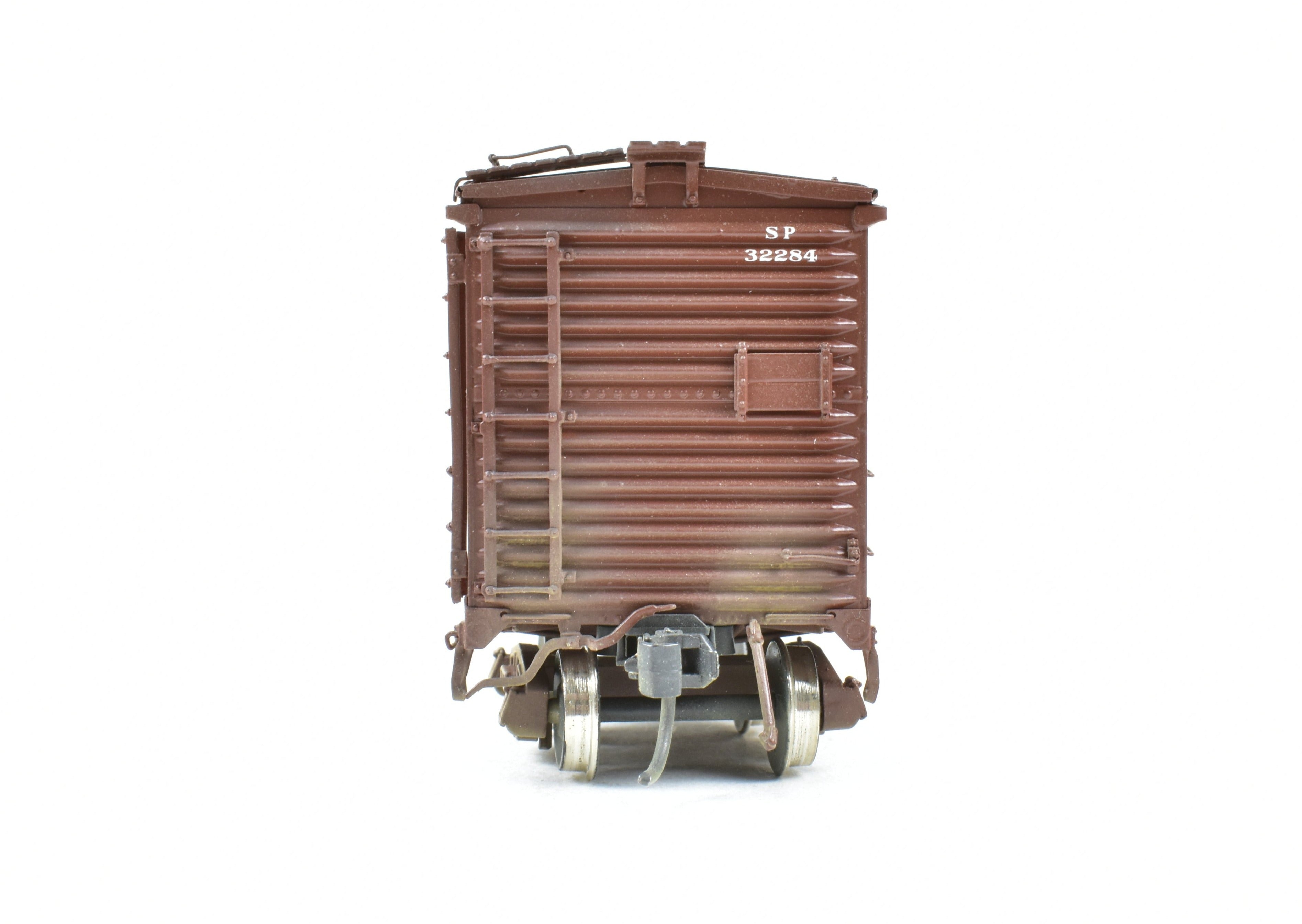 Weathered HO Brass Southern Pacific Class B - 50 - 15 Box Car FP #32284 by Challenger Imports