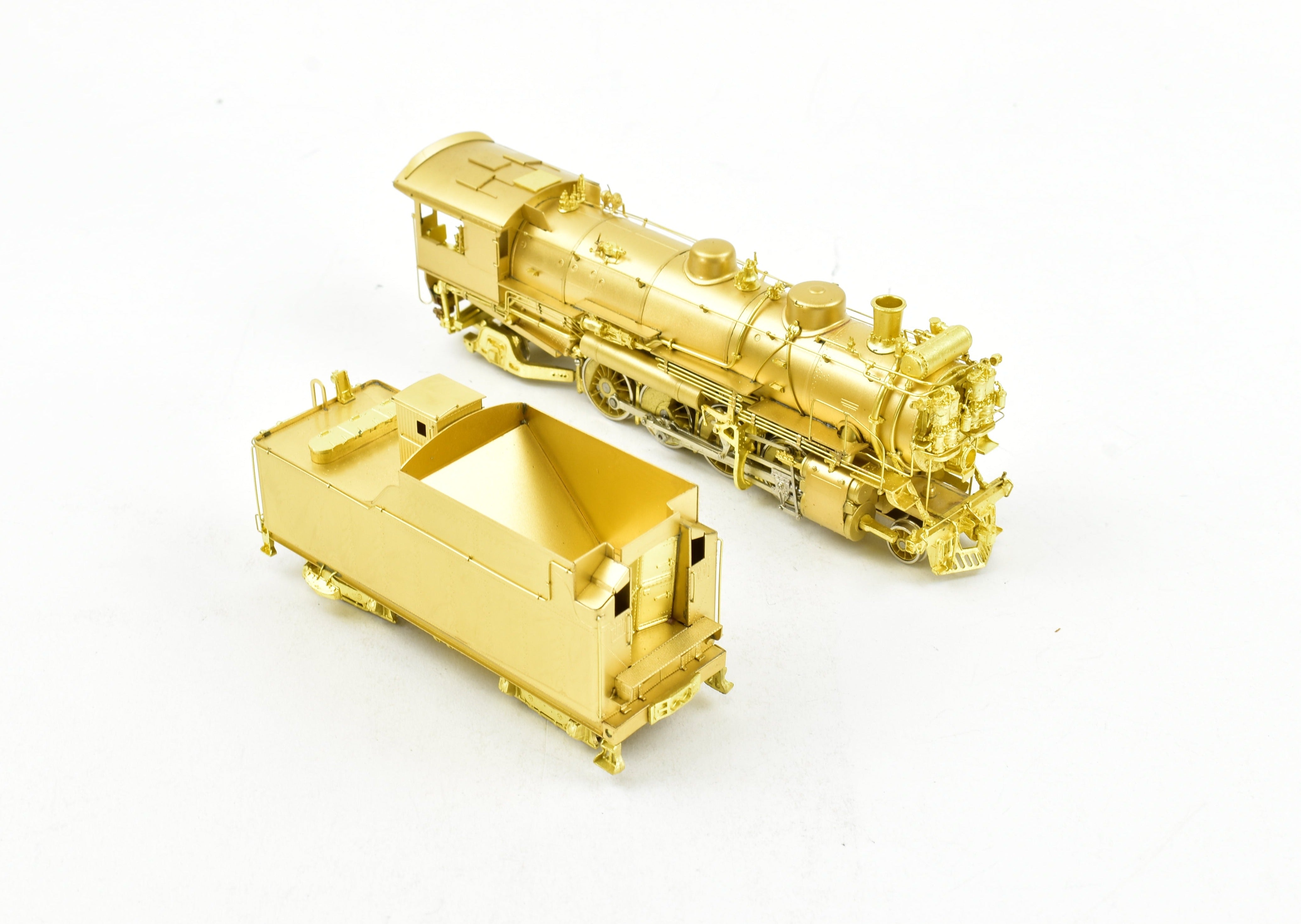 HO Scale Brass Model Train - Key Imports Classic Northern Pacific W - 5 1846 Class 2 - 8 - 2 Mikado Locomotive with Elesco Feedwater Heater