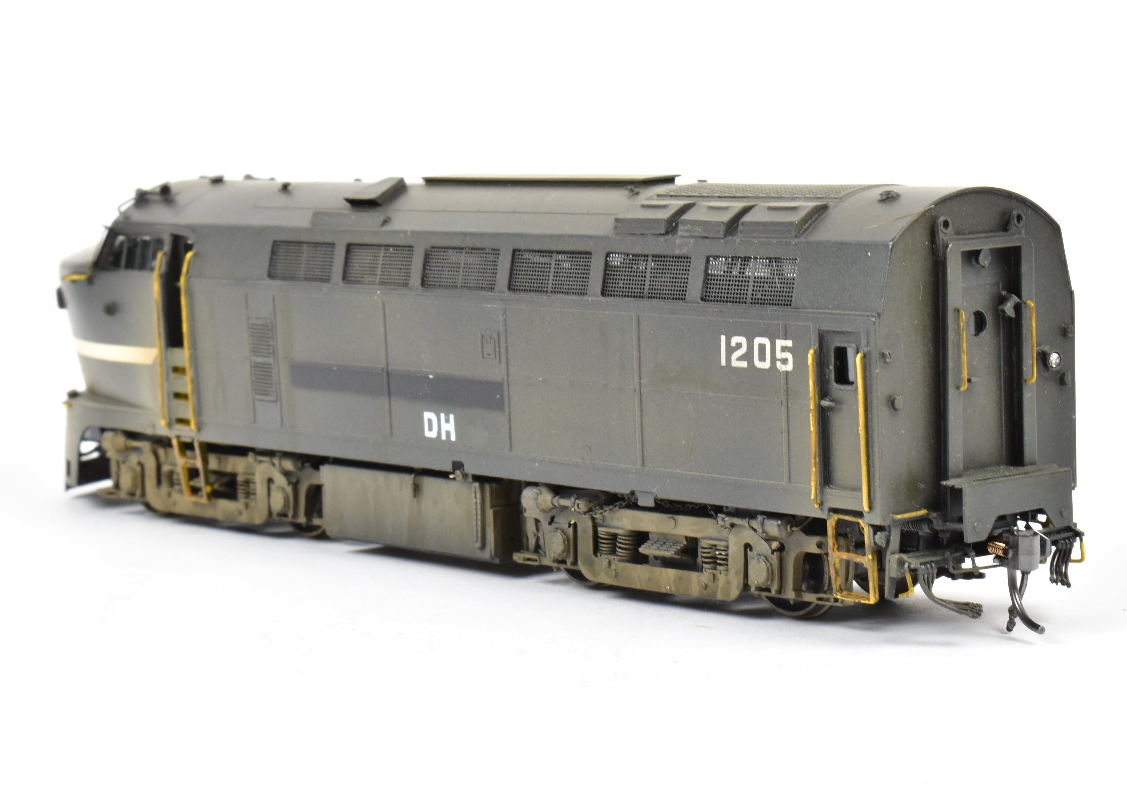 HO Brass OMI - Overland Models' D&H BLW RF-16 Shark Nose A-unit No. 1206 in NYC/D&H Patch