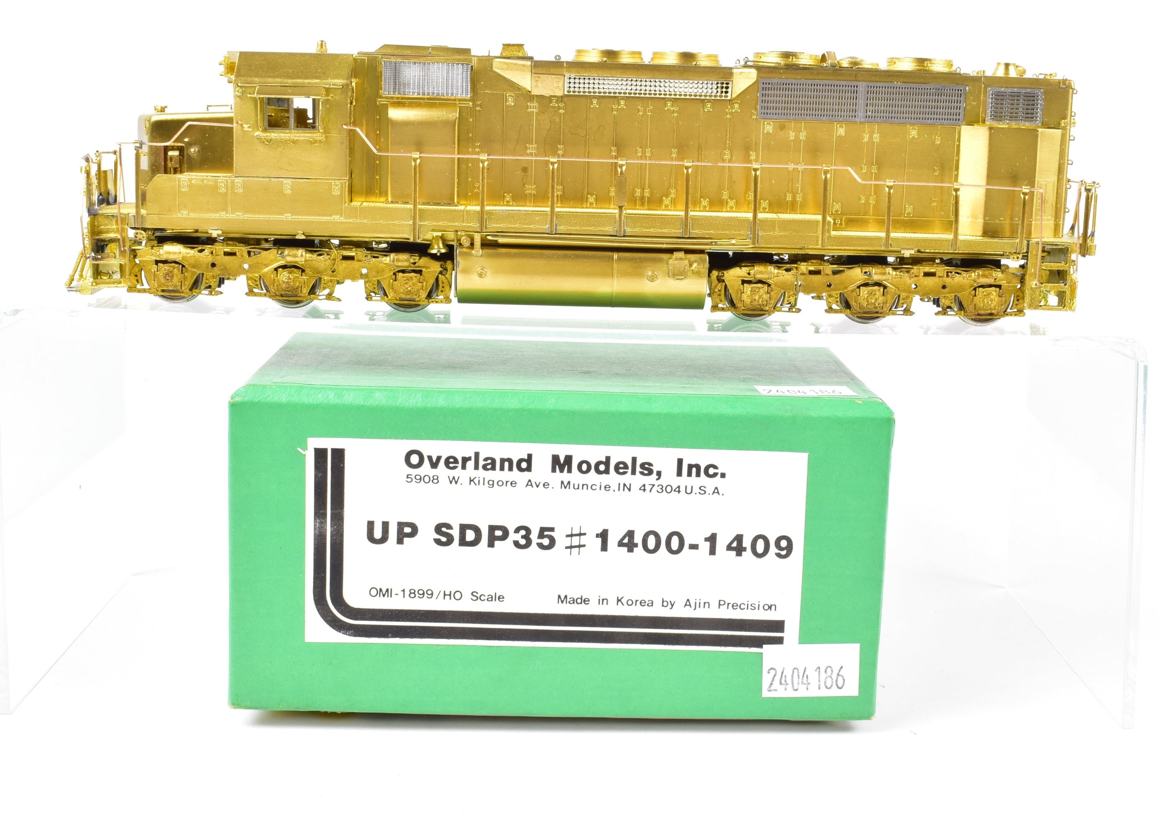 HO Brass OMI UP Union Pacific EMD SDP35 Mint Models #1400 - 1409