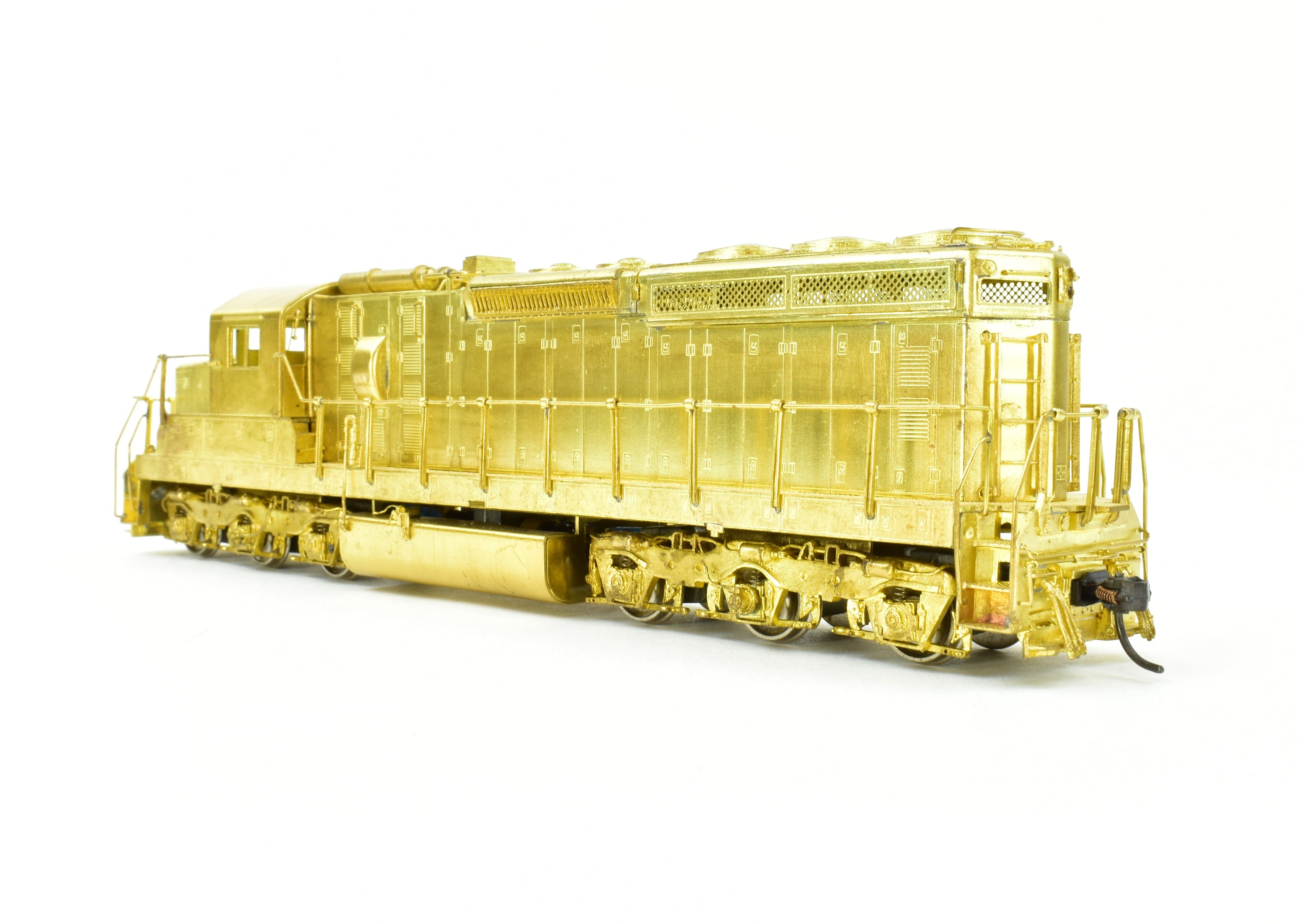 Brass OMI SD24 Low Hood Locomotives of ATSF, UP & Kennecott Copper