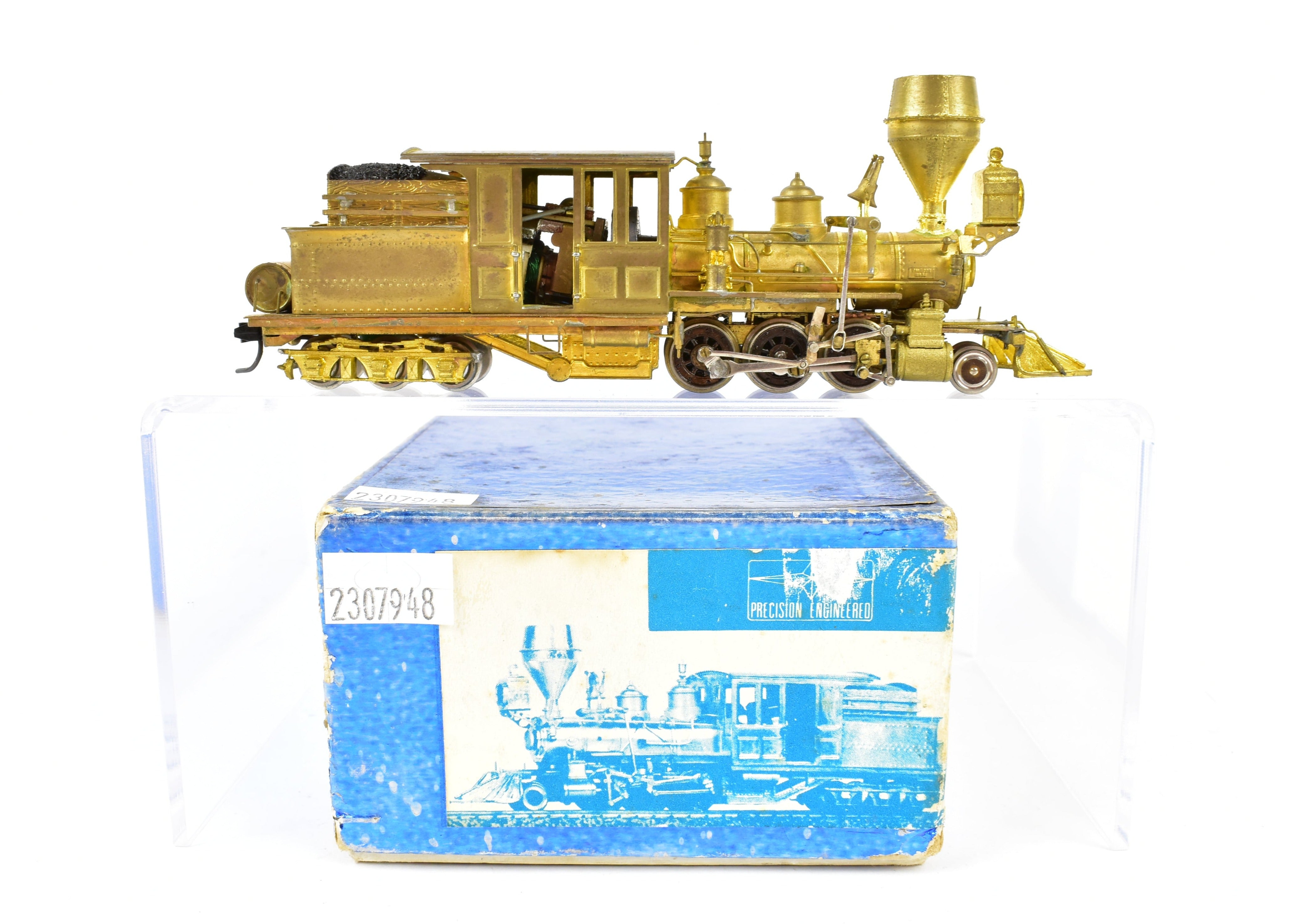 HOn3 Scale Brass Model Train - Denver South Park & Pacific Mason Bogie 2 - 6 - 6T by Balboa DSP&P