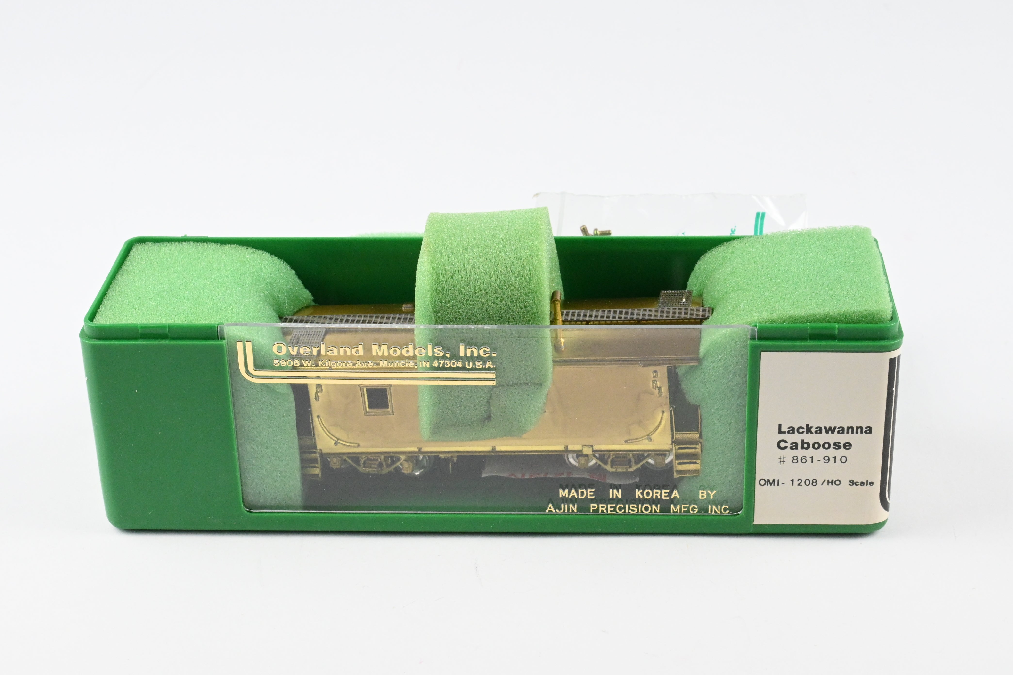 HO Brass OMI DL&W Delaware Lackawanna & Western #861 - 910 Excellent Caboose
