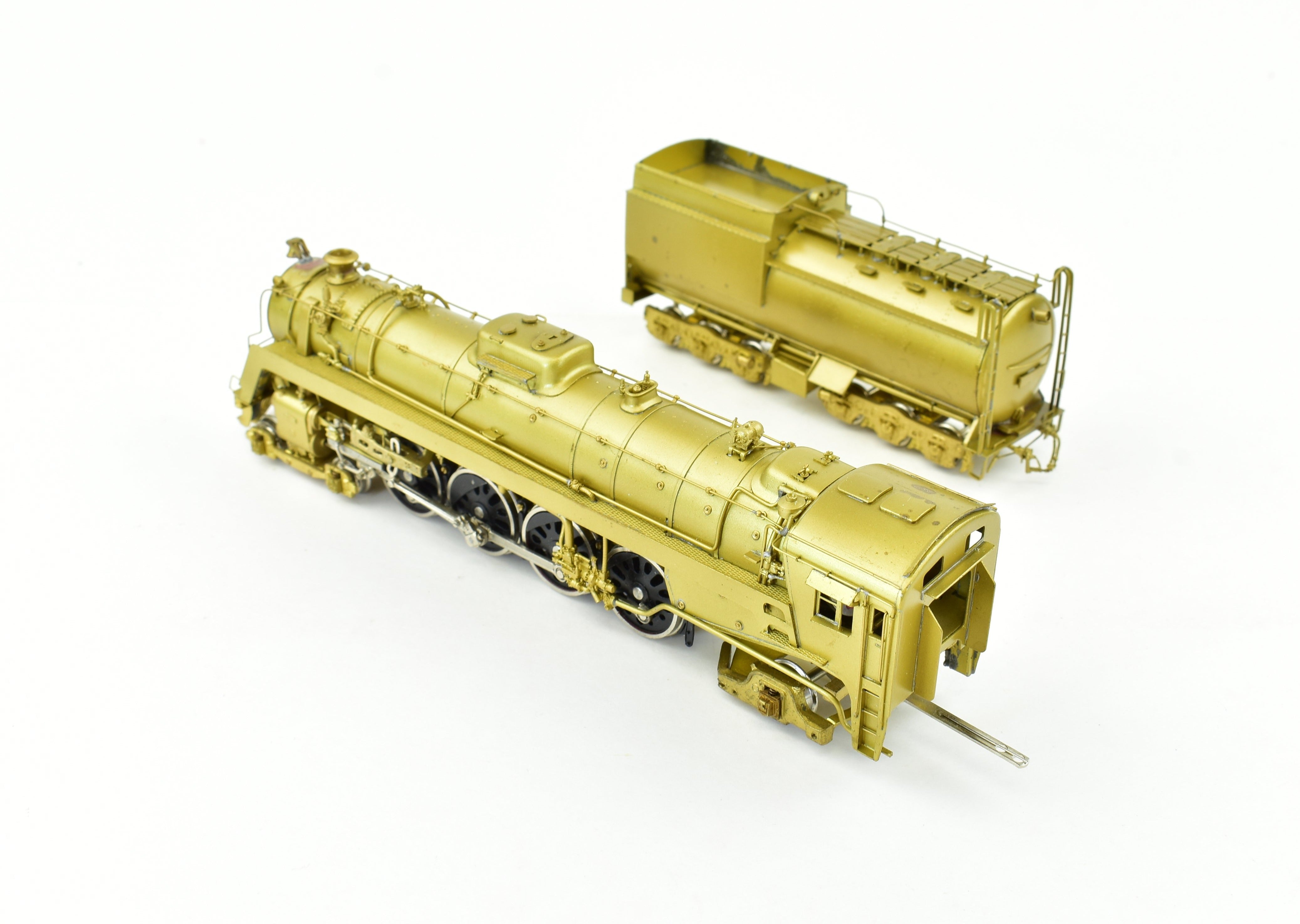 HO Scale Brass Van Hobbies Canadian National Railway 4-8-2 Mountain Locomotive #6060