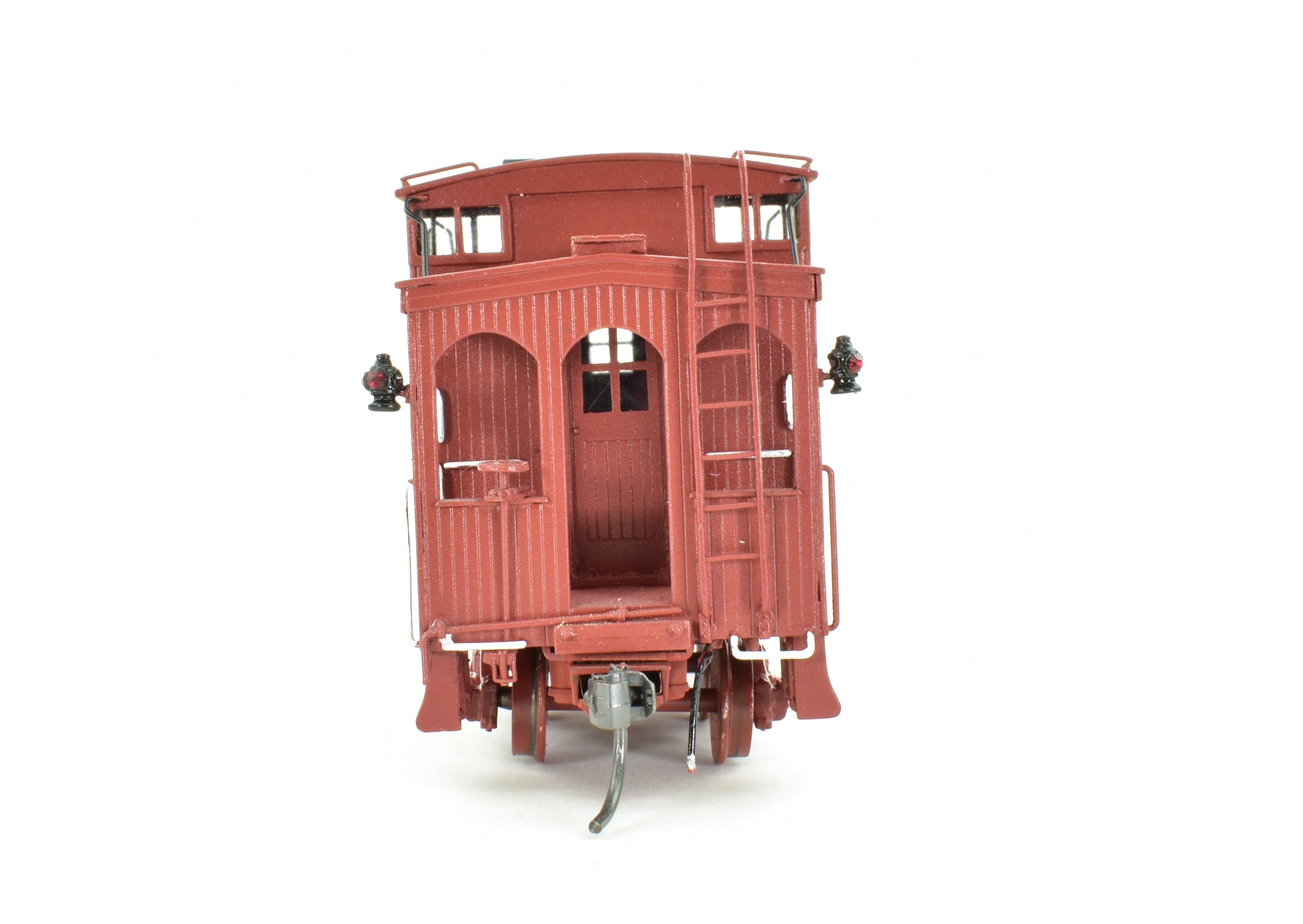 HO Scale Brass Oriental Limited Chicago Great Western Caboose with Professionally Painted Finish