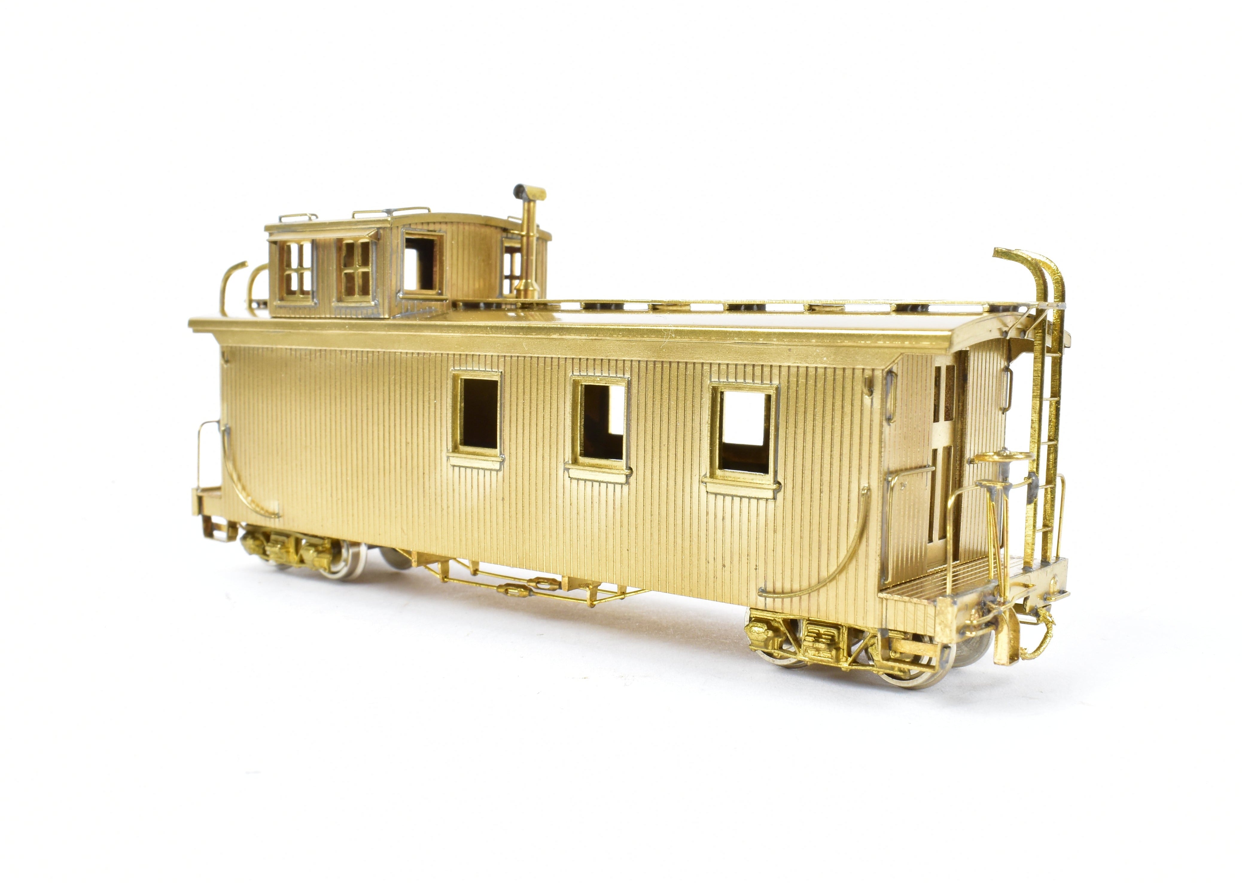 HOn3 Scale Pro Custom Hobbies (PCH) Model of Denver & Rio Grande Western (D&RGW) Caboose with Round Roof