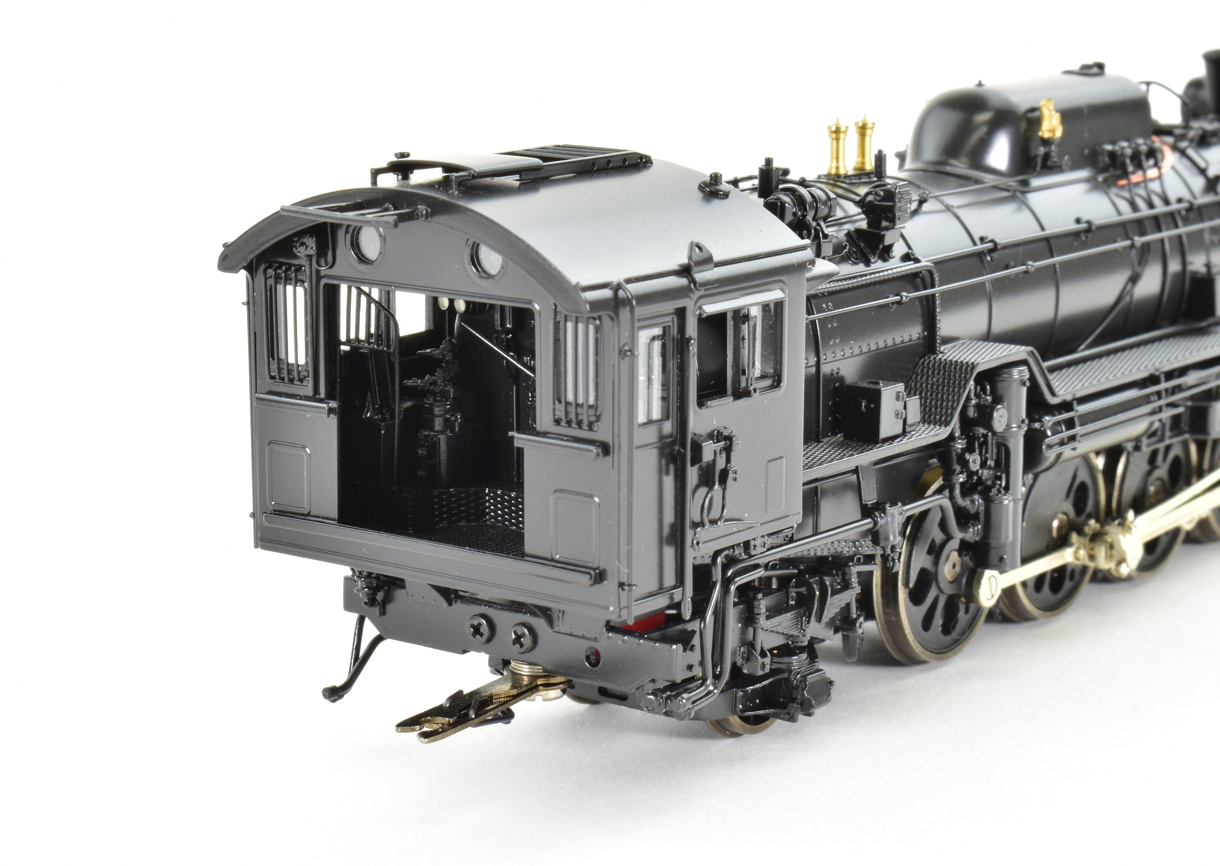 1999 J Scale Brass Tenshodo Japanese National Railways D51 2-8-2 Tapered Stack Model
