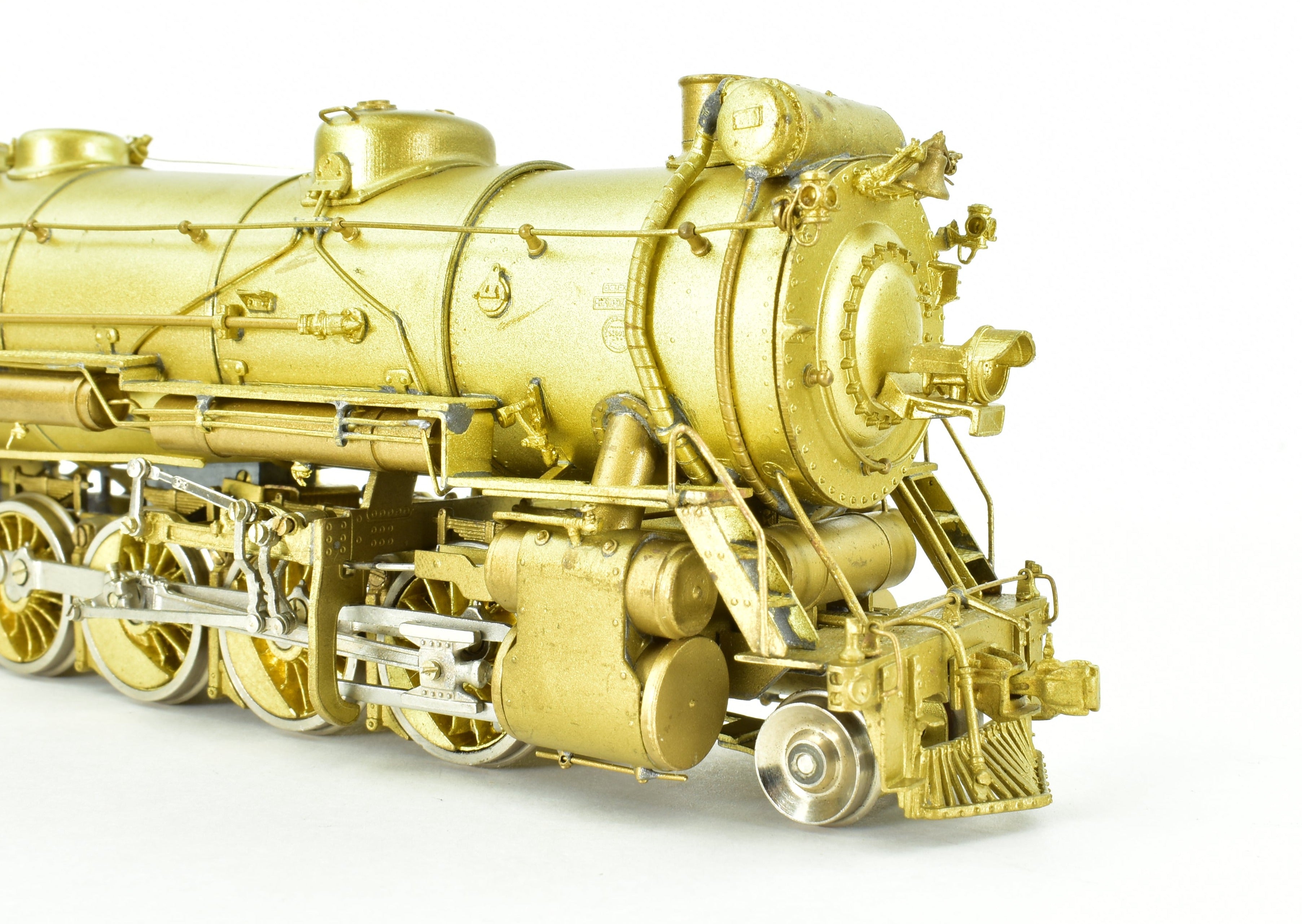 HO Scale Brass Key Imports C&S - Colorado & Southern 2-10-2 Santa Fe Model Train