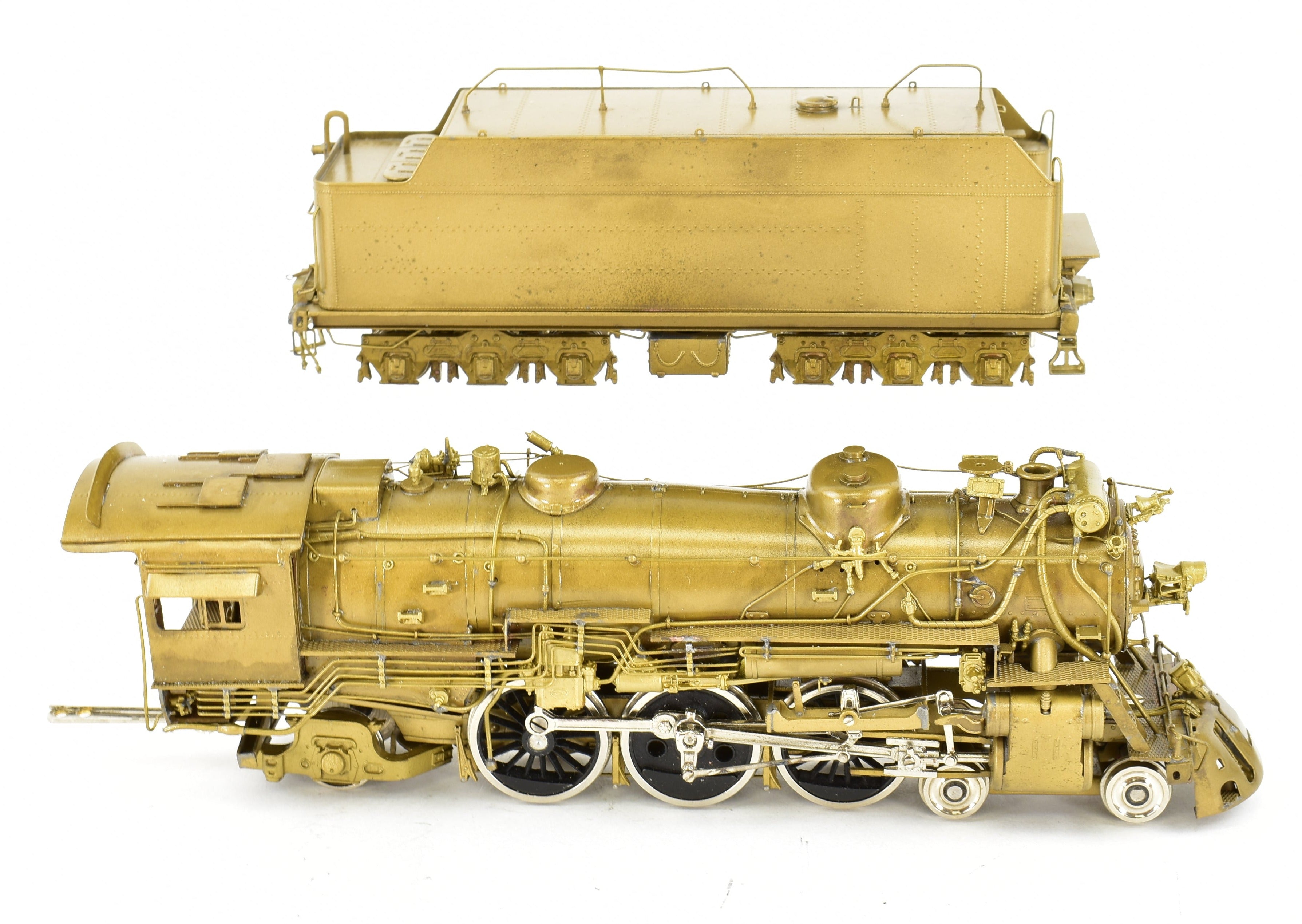HO Brass Hallmark Models Missouri Pacific 6600 Class 4-6-2 Pacific Locomotive