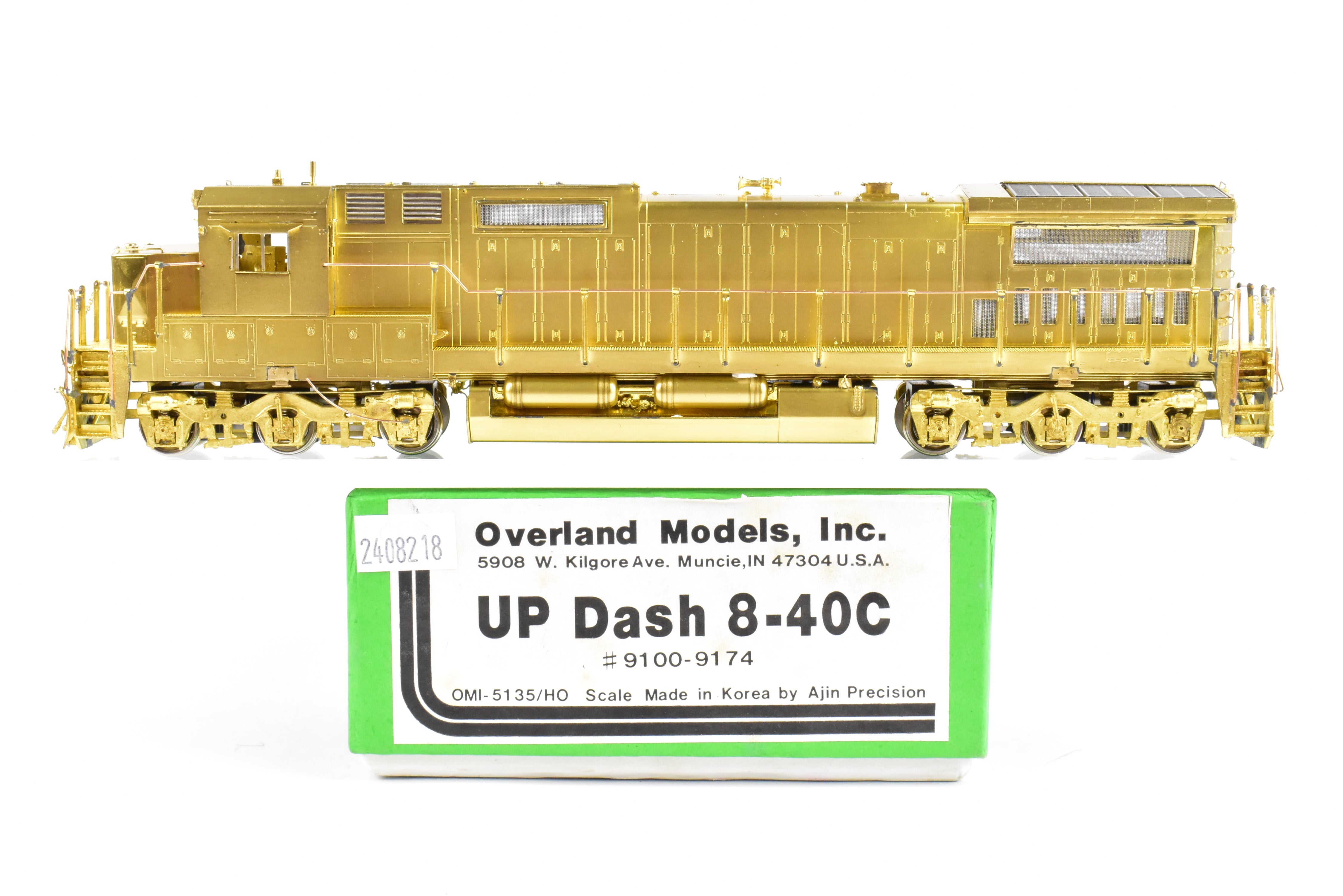 HO Scale Brass UP Union Pacific GE Dash 8-40C by OMI Overland Models