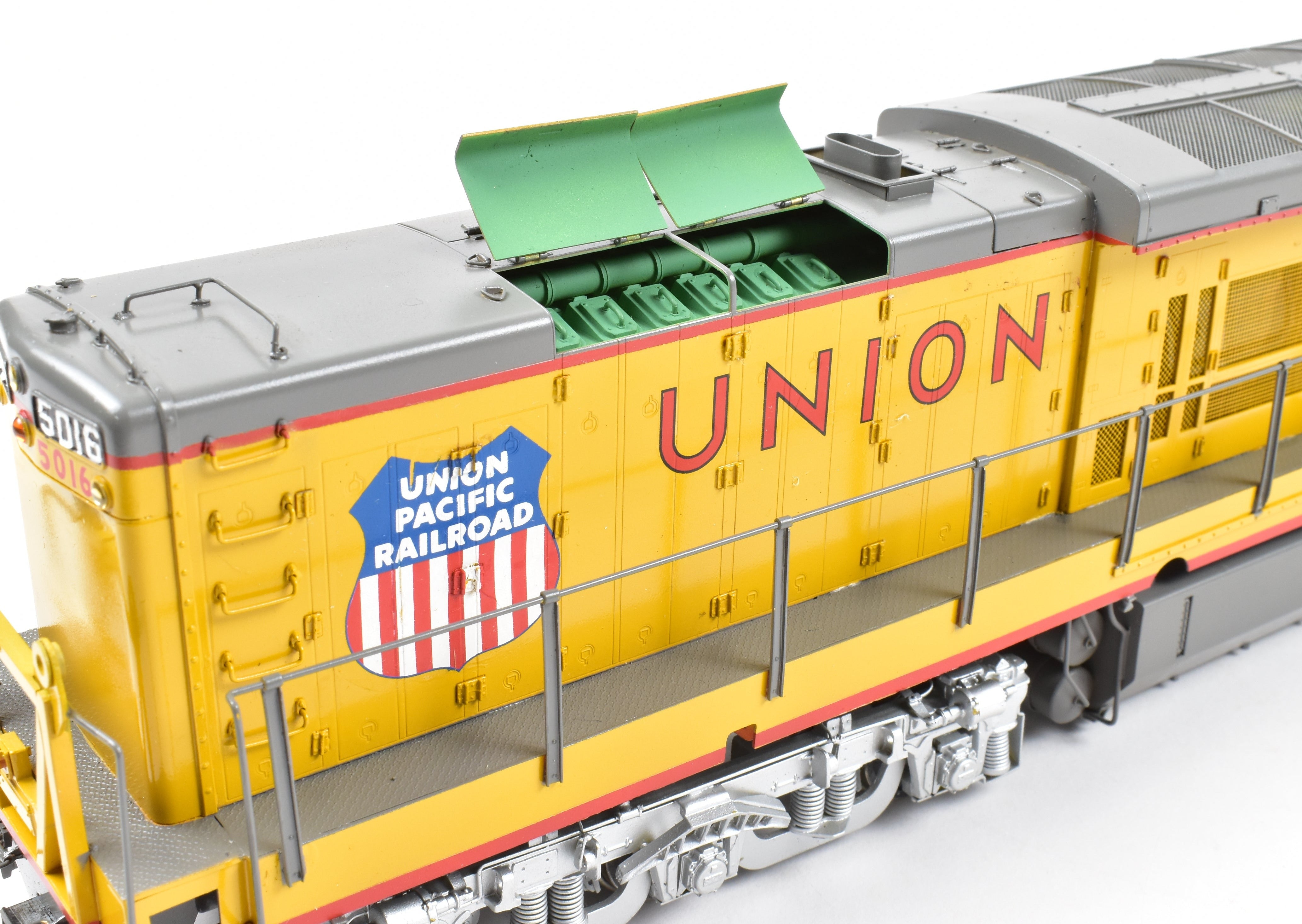 O Scale Brass Union Pacific U50C Locomotive Model - Overland Models, Inc., Professionally Painted No. 5016