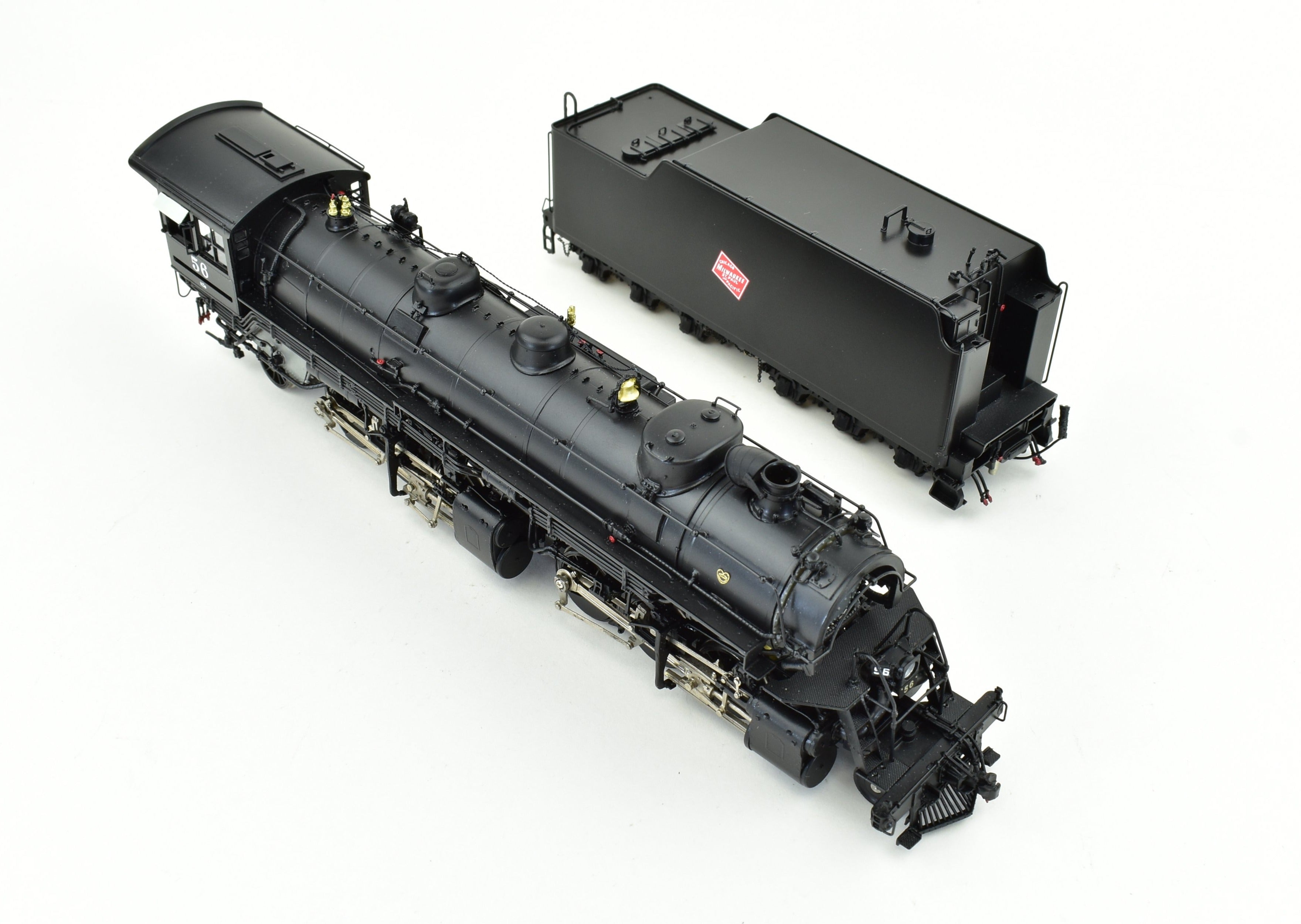 High - Quality HO Scale Brass Steam Locomotive CON CIL - Challenger Imports CMSP&P - Milwaukee Road N - 3 2 - 6 - 6 - 2 FP Model Number 56
