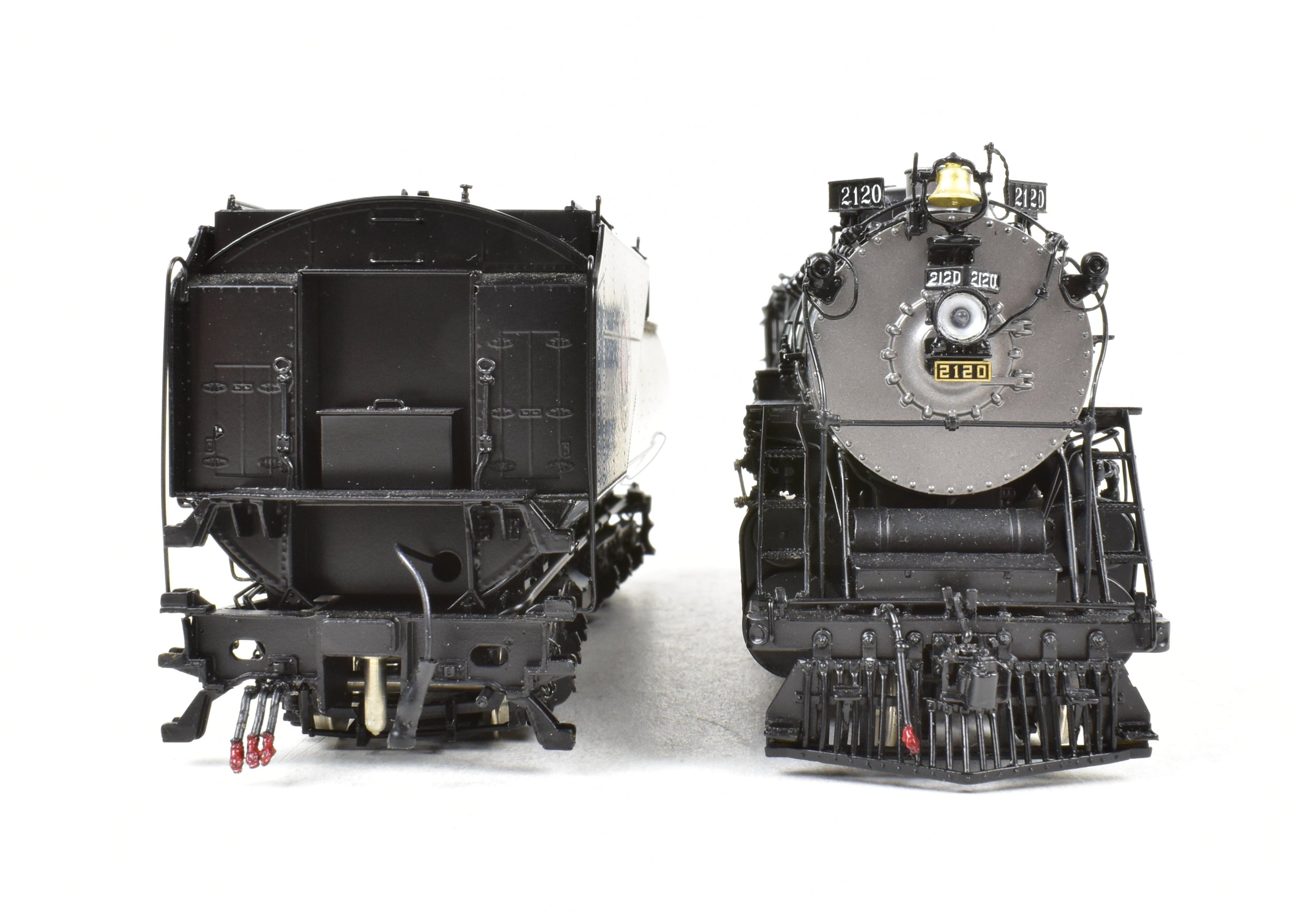 HO Scale Brass Locomotive - Challenger Imports GN - Great Northern Q - 1 2 - 10 - 2 No. 2120 FP Glacier Park Model