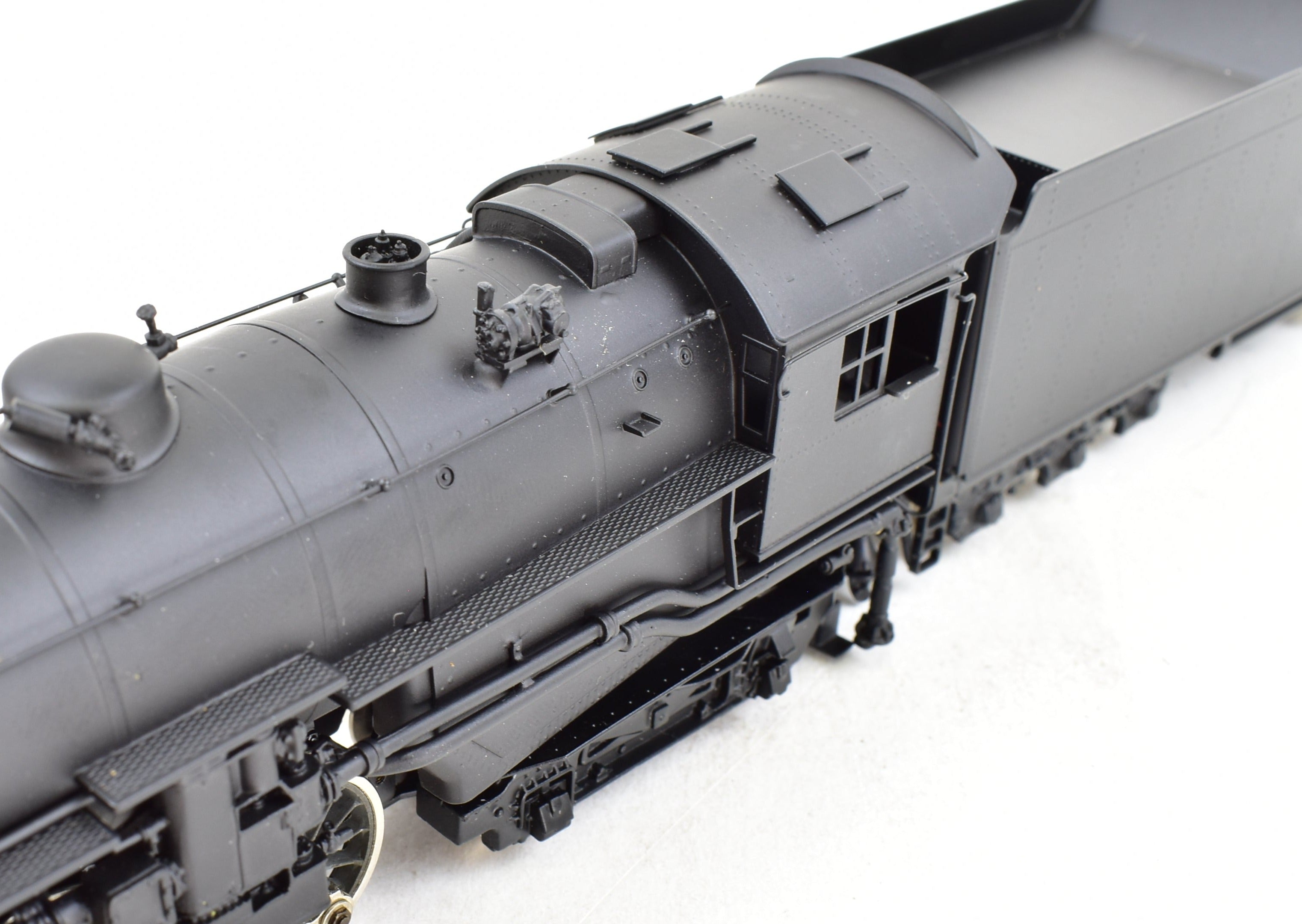 HO Scale Brass Model Train - Oriental Limited Erie Railroad S - 3 2 - 8 - 4 Locomotive with Spoked Drivers and FP Features