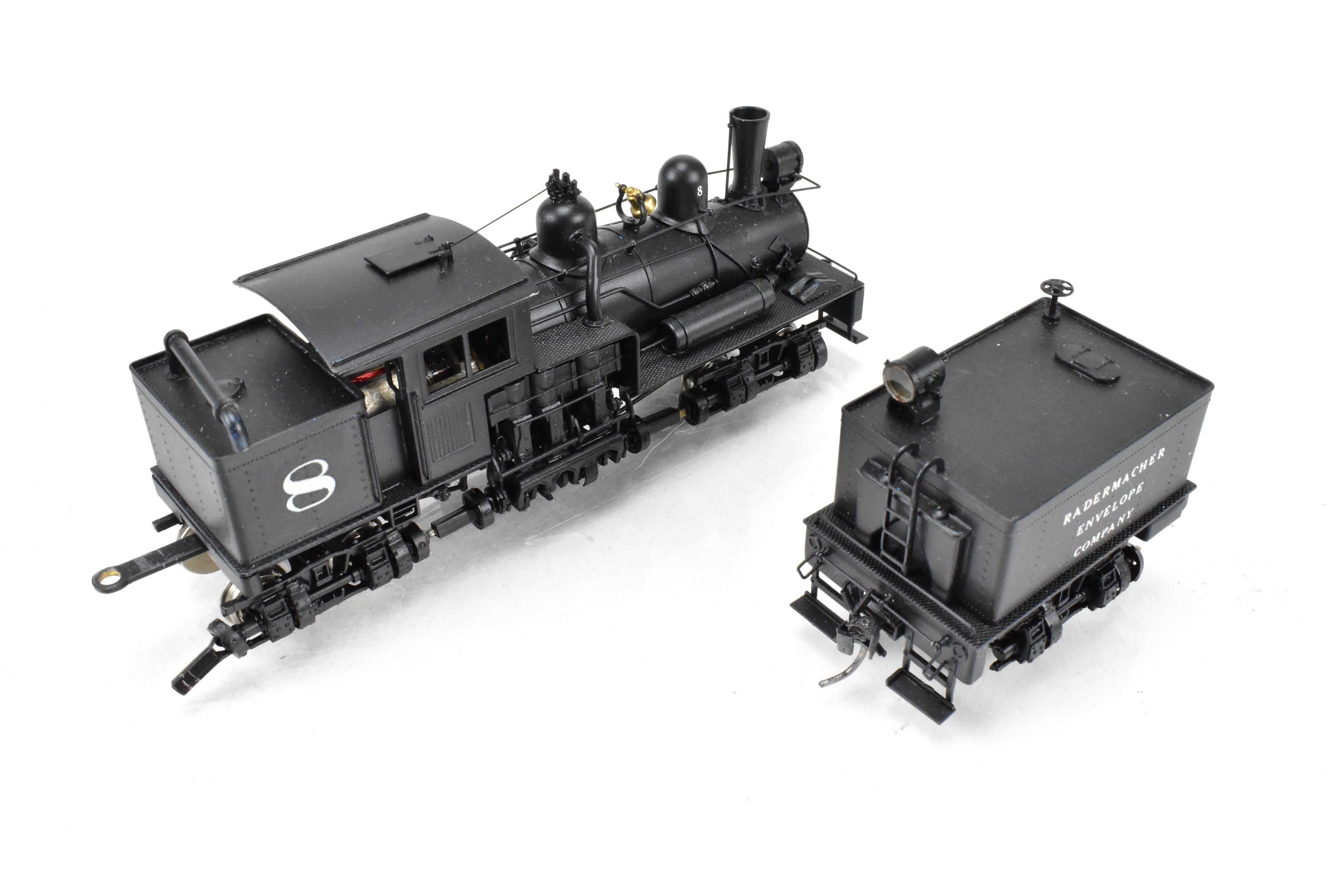 HO Scale Brass PFM - United 3 - Truck Shay Class B Geared Locomotive for CP Private Road