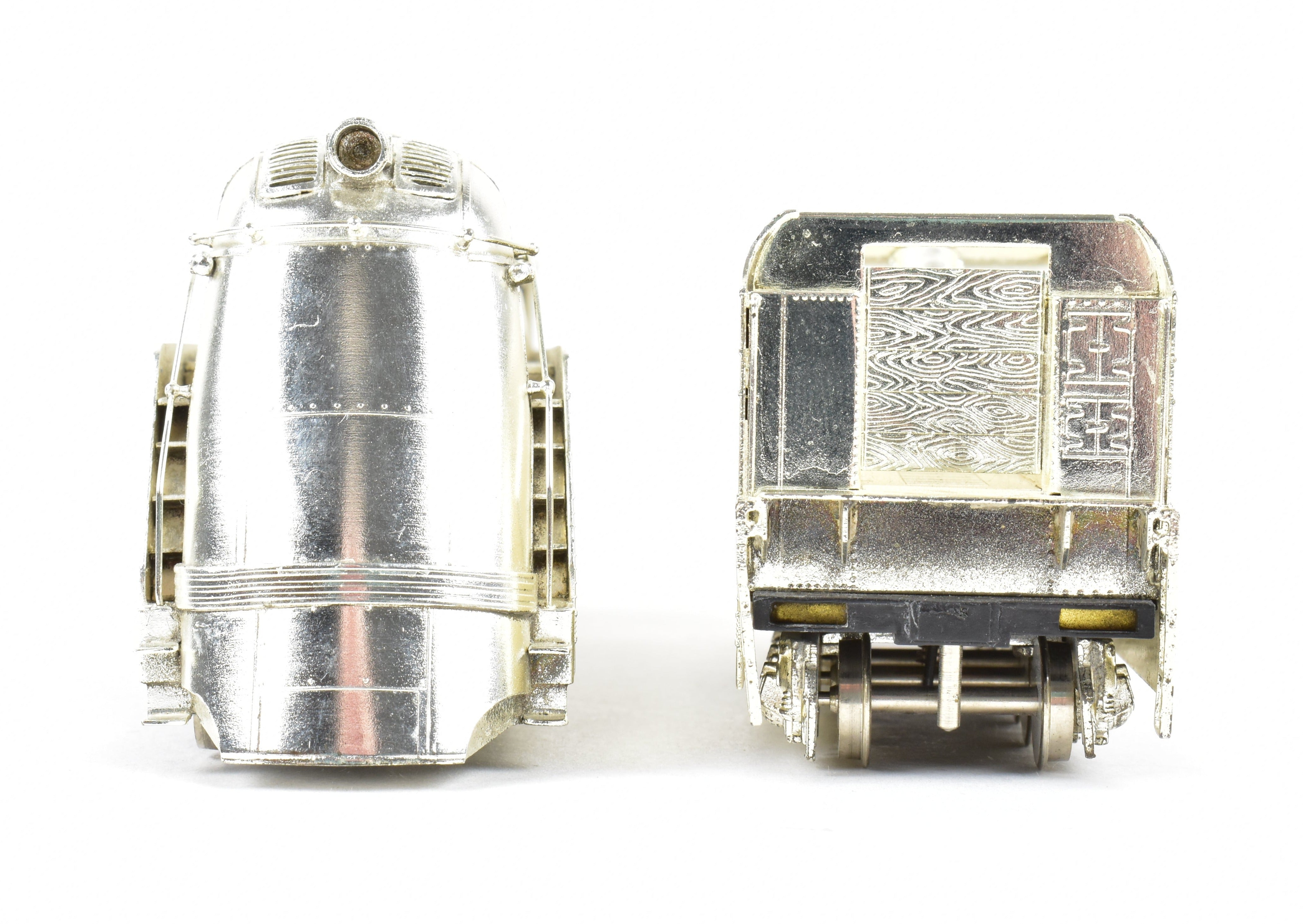 HO Brass NPP Nickel Plated CB&Q Burlington Route 4-6-4 S-4A Streamlined Hudson No. 4000
