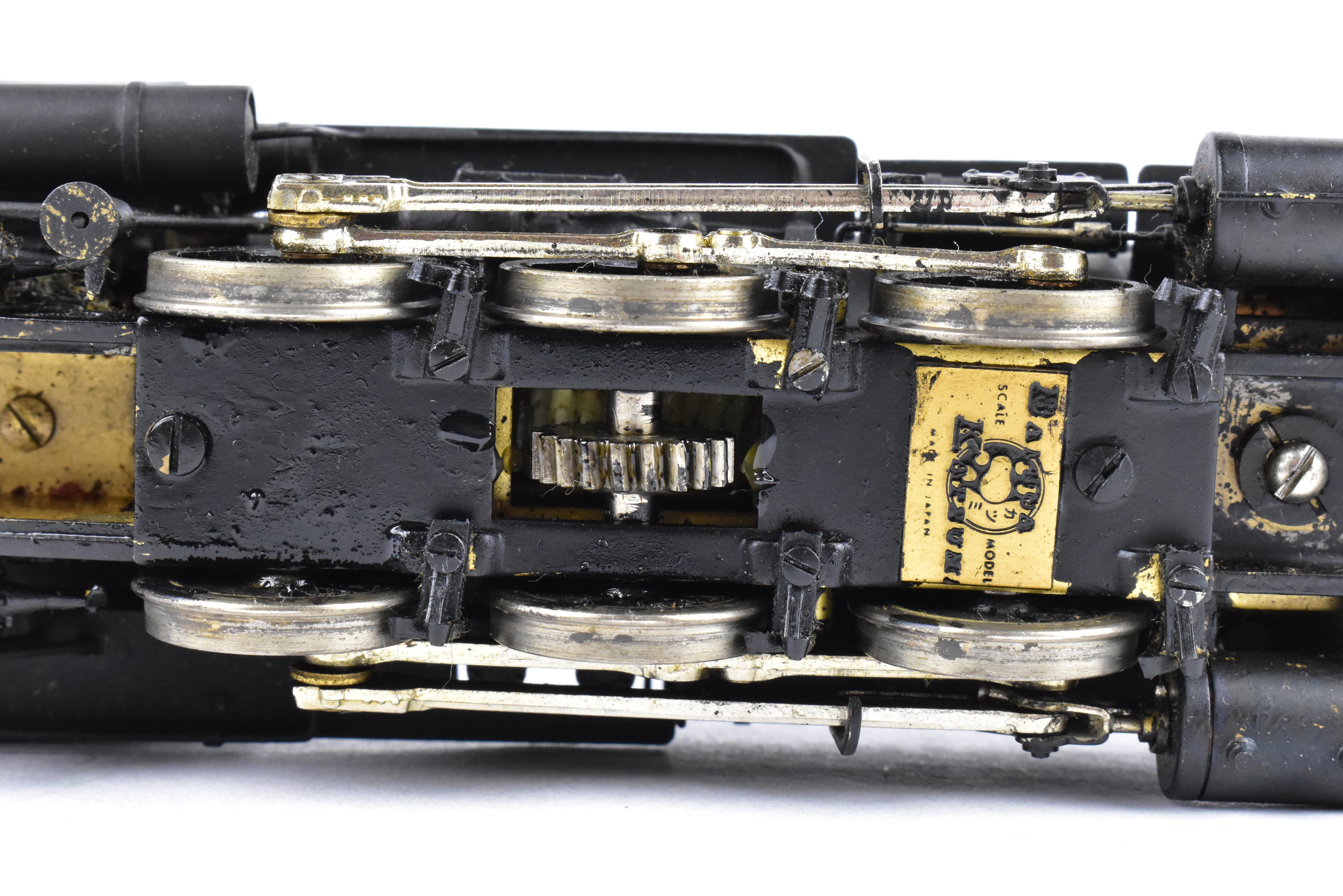 HO Scale Brass Balboa ATSF Santa Fe 9000 Class 0-6-0 Switcher #9008 Custom Painted