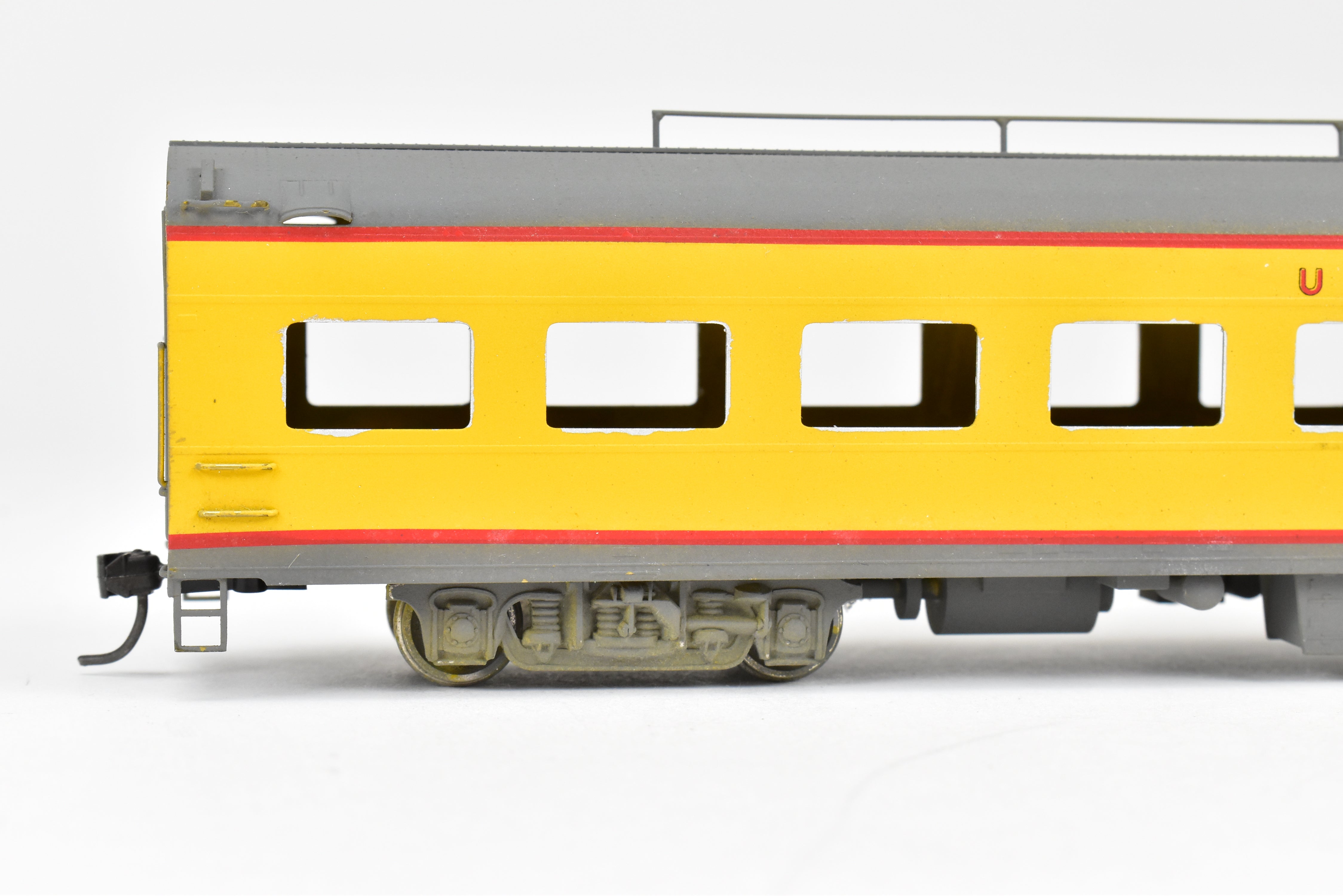 HO Scale Brass Model Train - S. Soho & Co. Union Pacific ACF #5009 Lunch Counter - Lounge Car