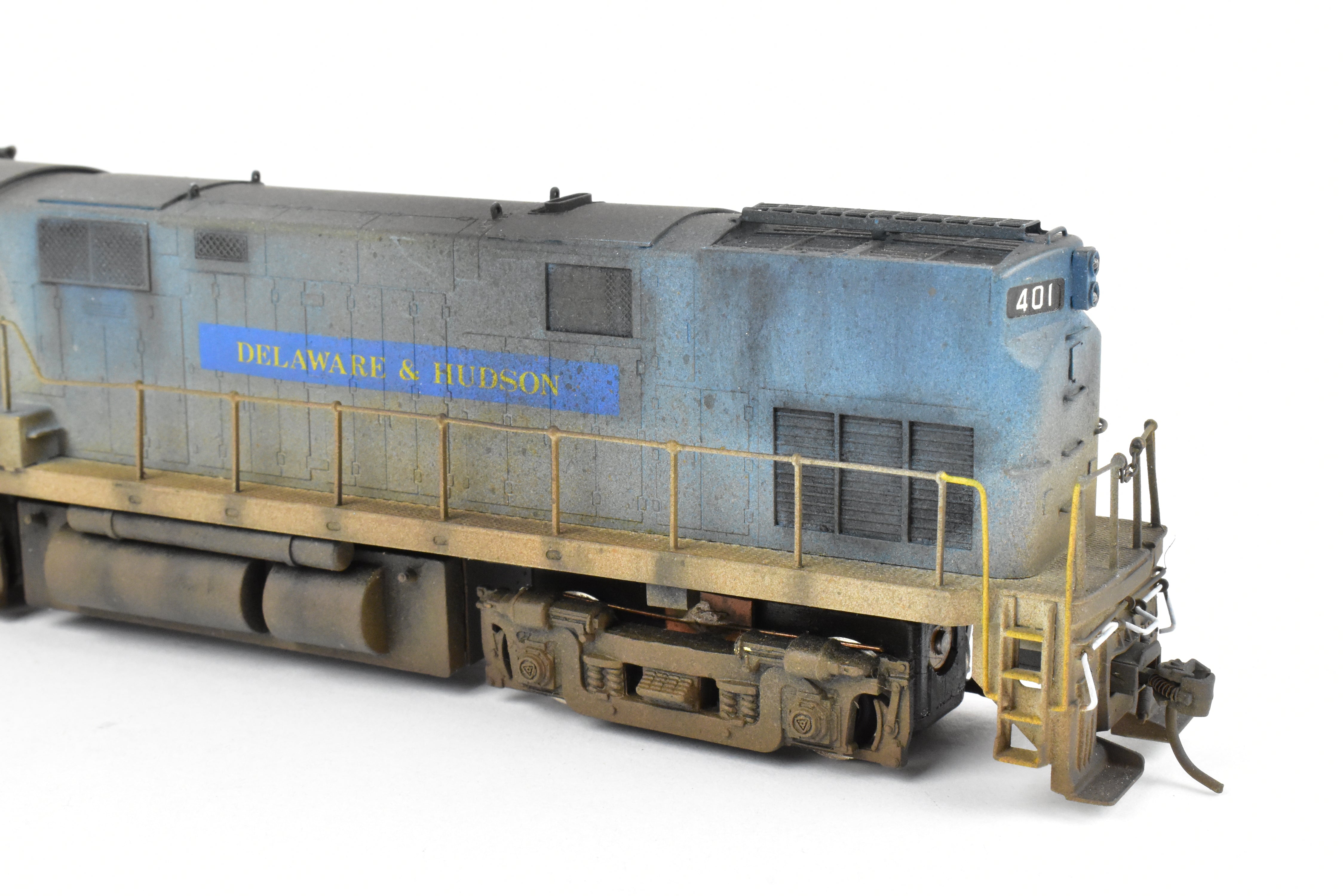 HO Scale Brass Alco Model Train - Delaware and Hudson ALCo C - 420 Low Hood with D&H Patch