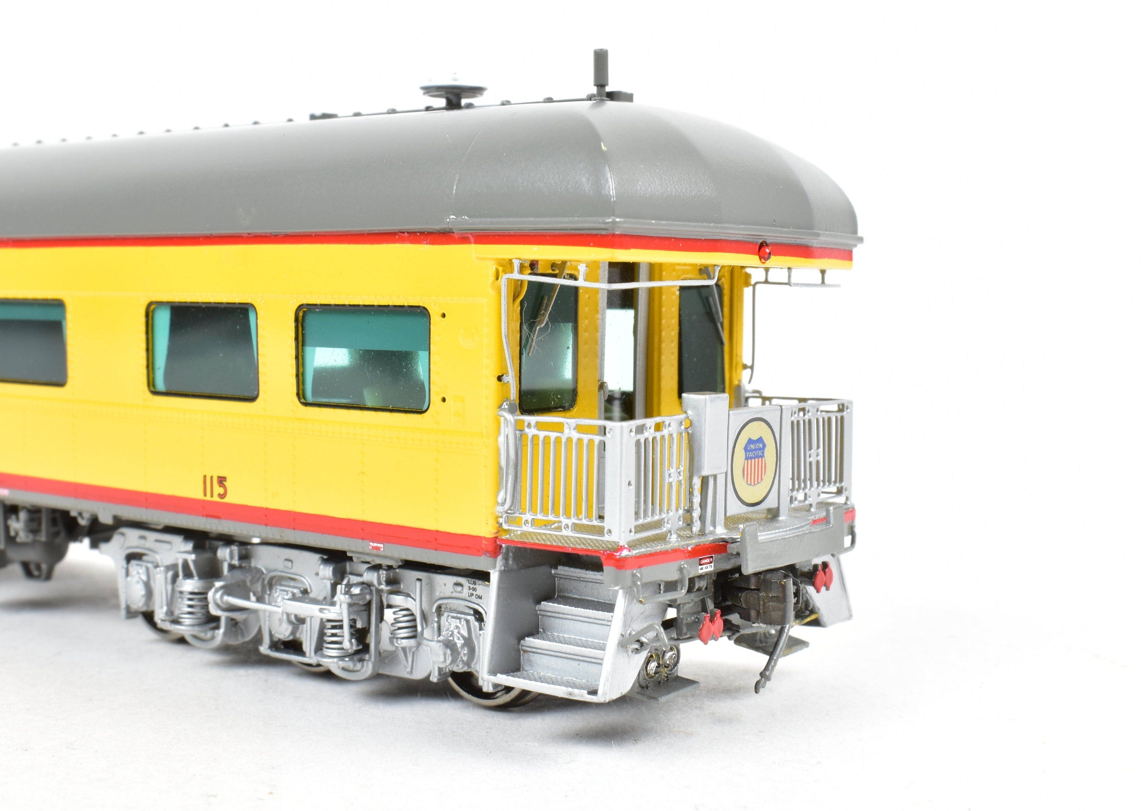 HO Scale Brass Union Pacific Selma Business Car FP No. 115 Model by Overland Models, Inc. (OMI)
