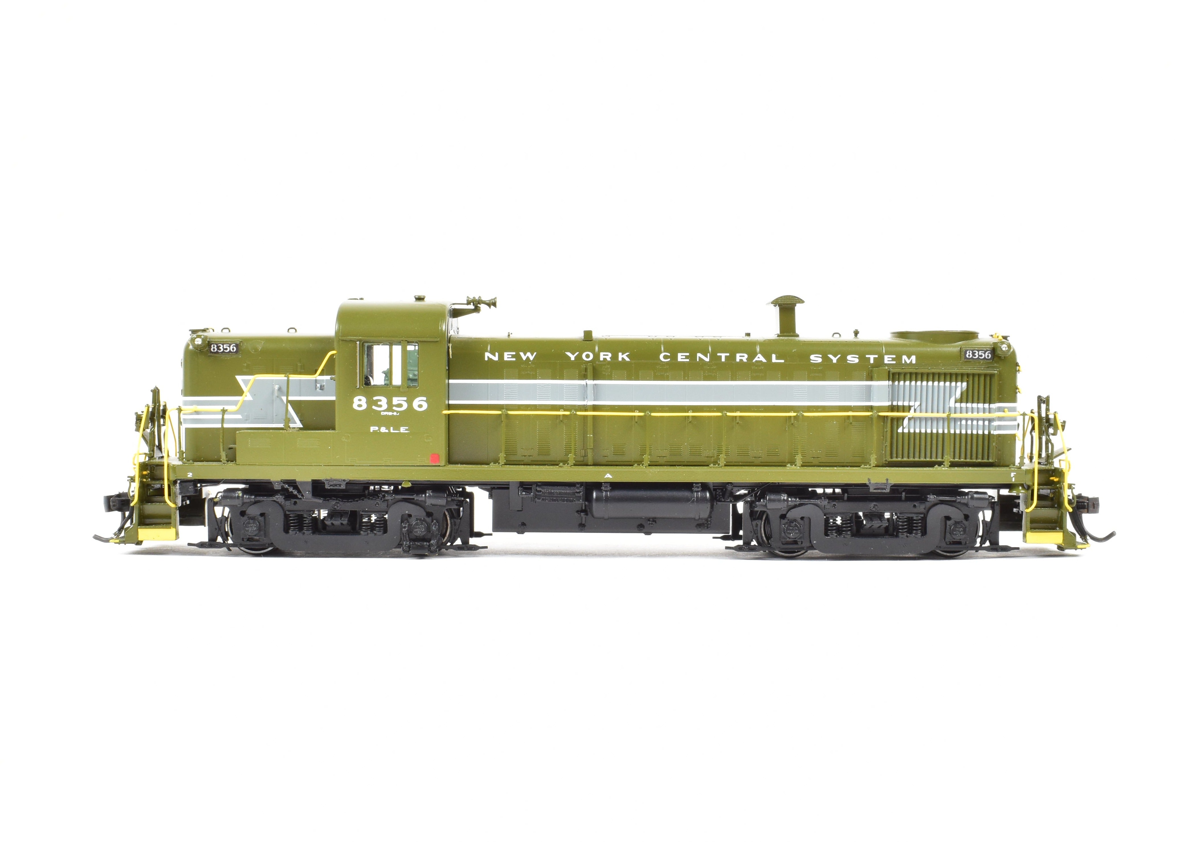 HO Scale Brass OMI P&LE RS-3 #8356 Olive Green DCC-Equipped Model