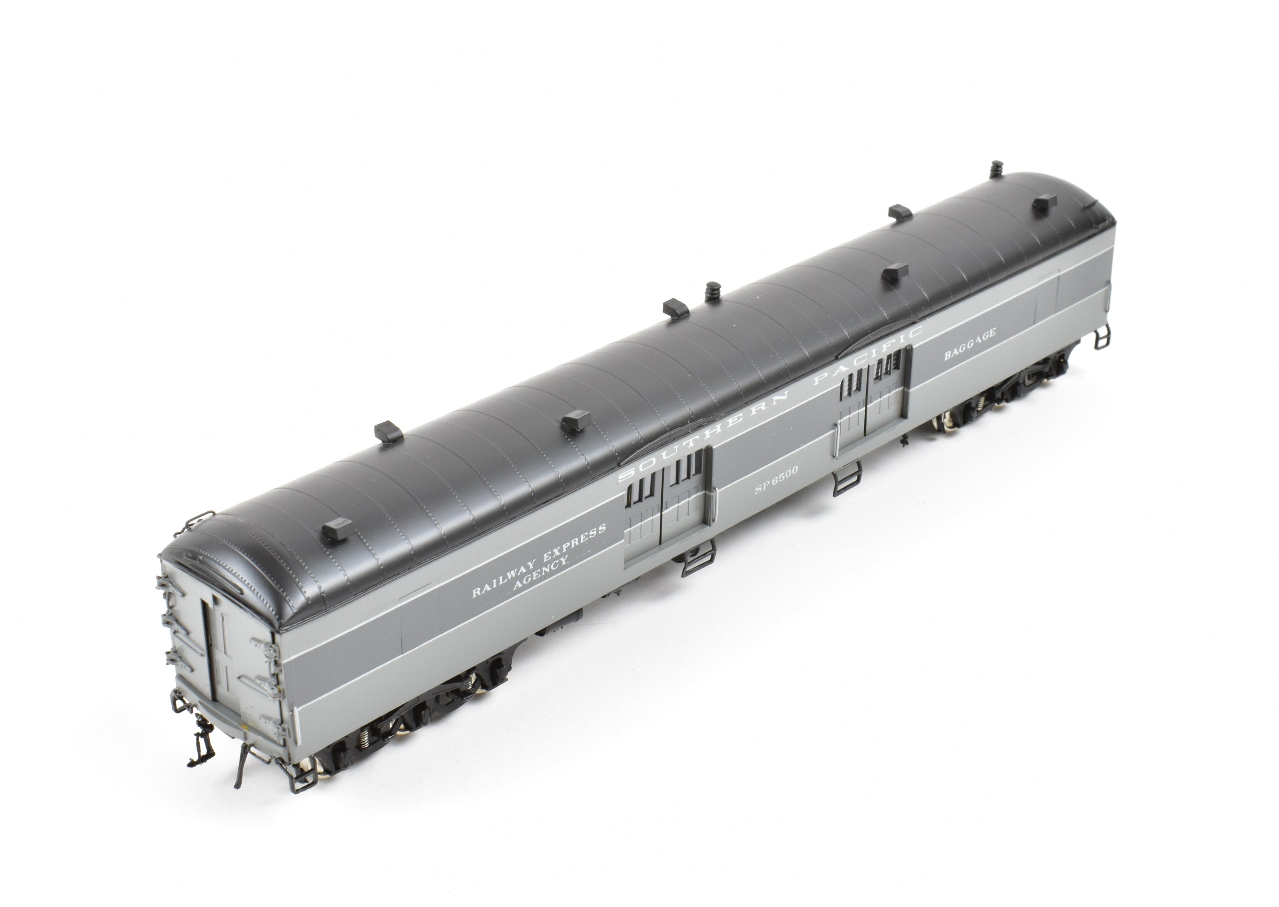 HO Scale Brass Model Train - Precision Scale Co. SP Southern Pacific Harriman Baggage/Auto Car 70 - BA - 5 FP No. 6500 for Model Train Enthusiasts