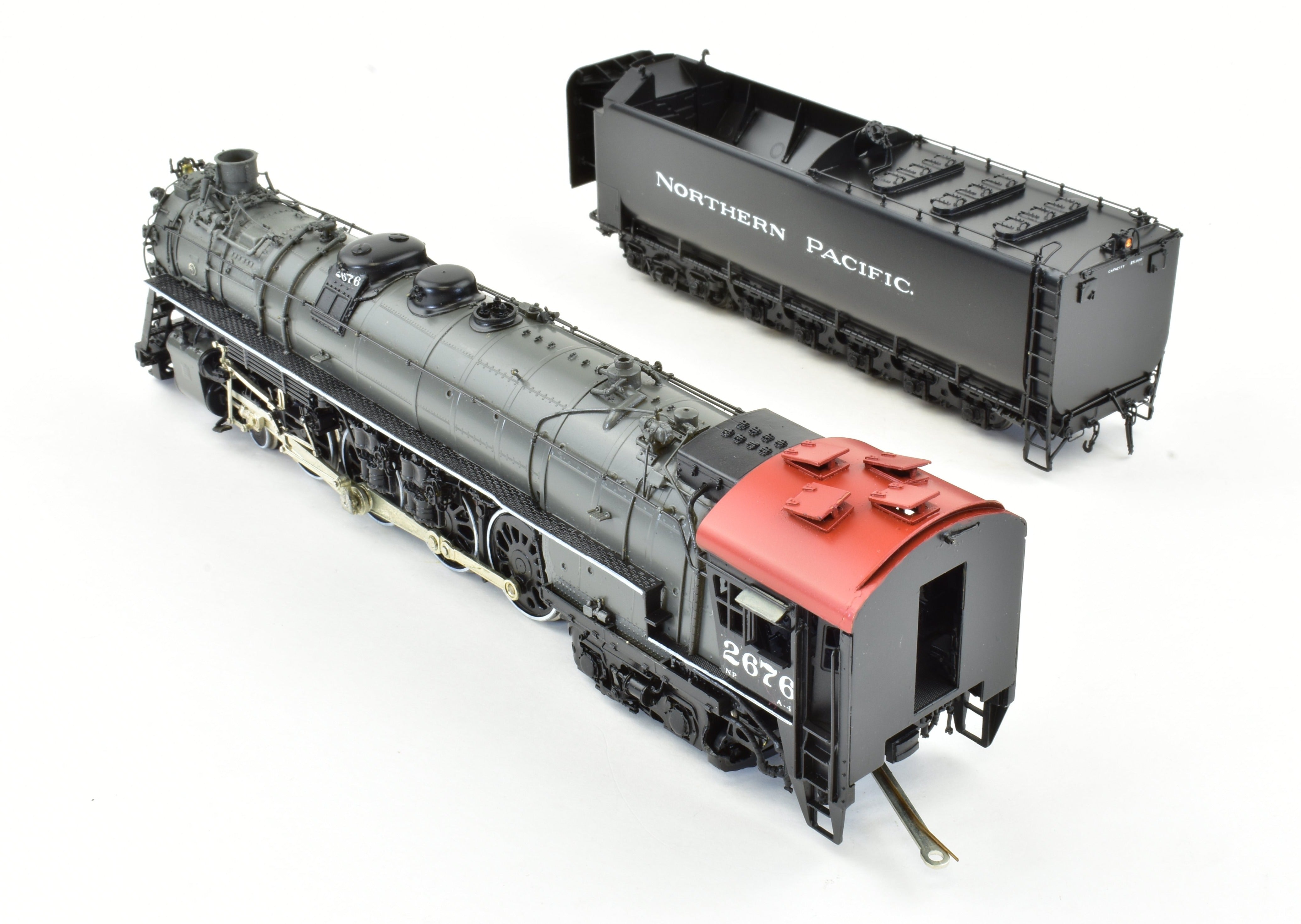 HO Scale Brass Northern Pacific A-4 4-8-4 Pro Painted Locomotive by W&R Enterprises
