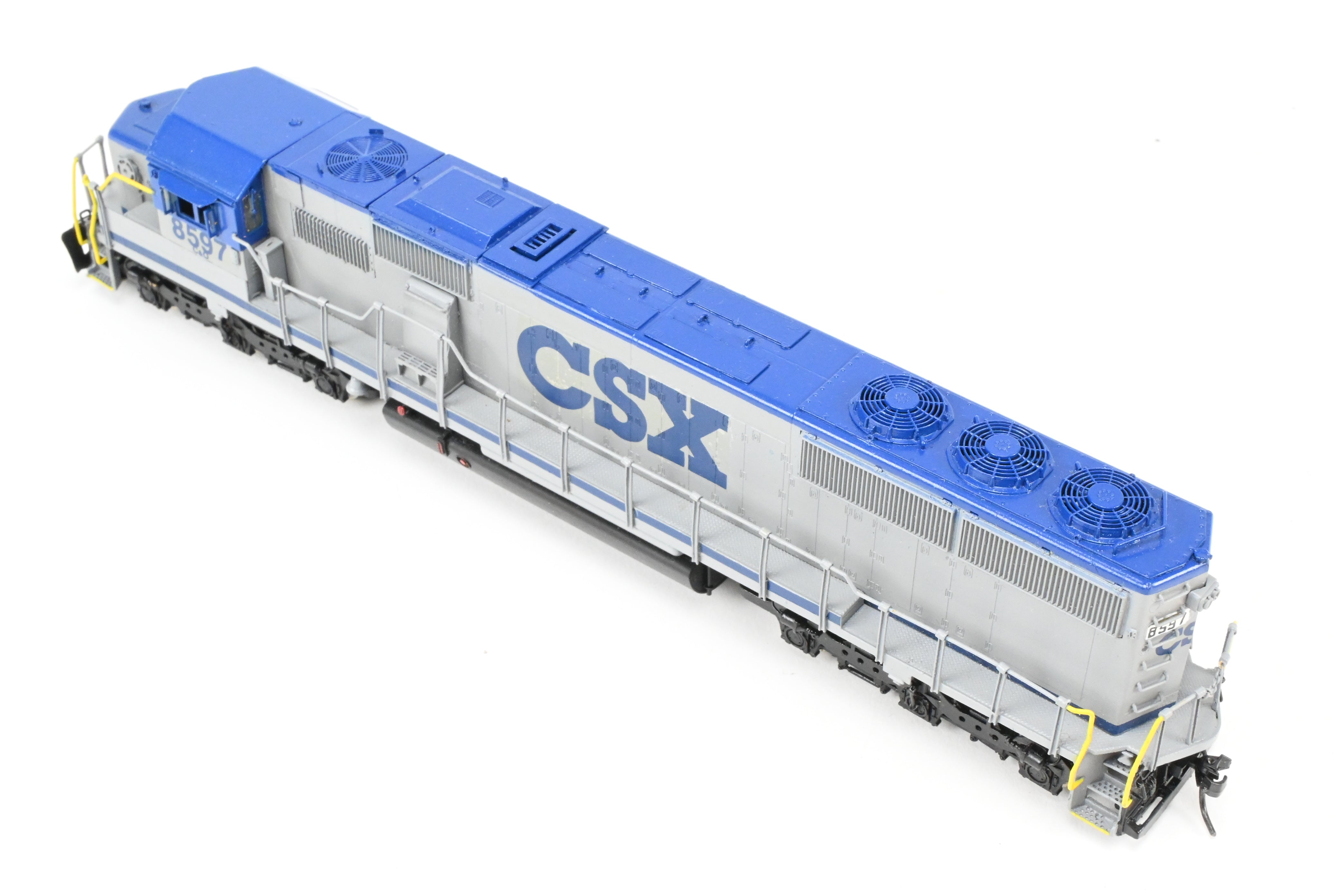 HO Scale Brass Model Train - Overland Models, Inc. CSX Transportation EMD SD50 Low Hood, Formerly Chesapeake & Ohio, Custom Painted in CSX Stealth Scheme