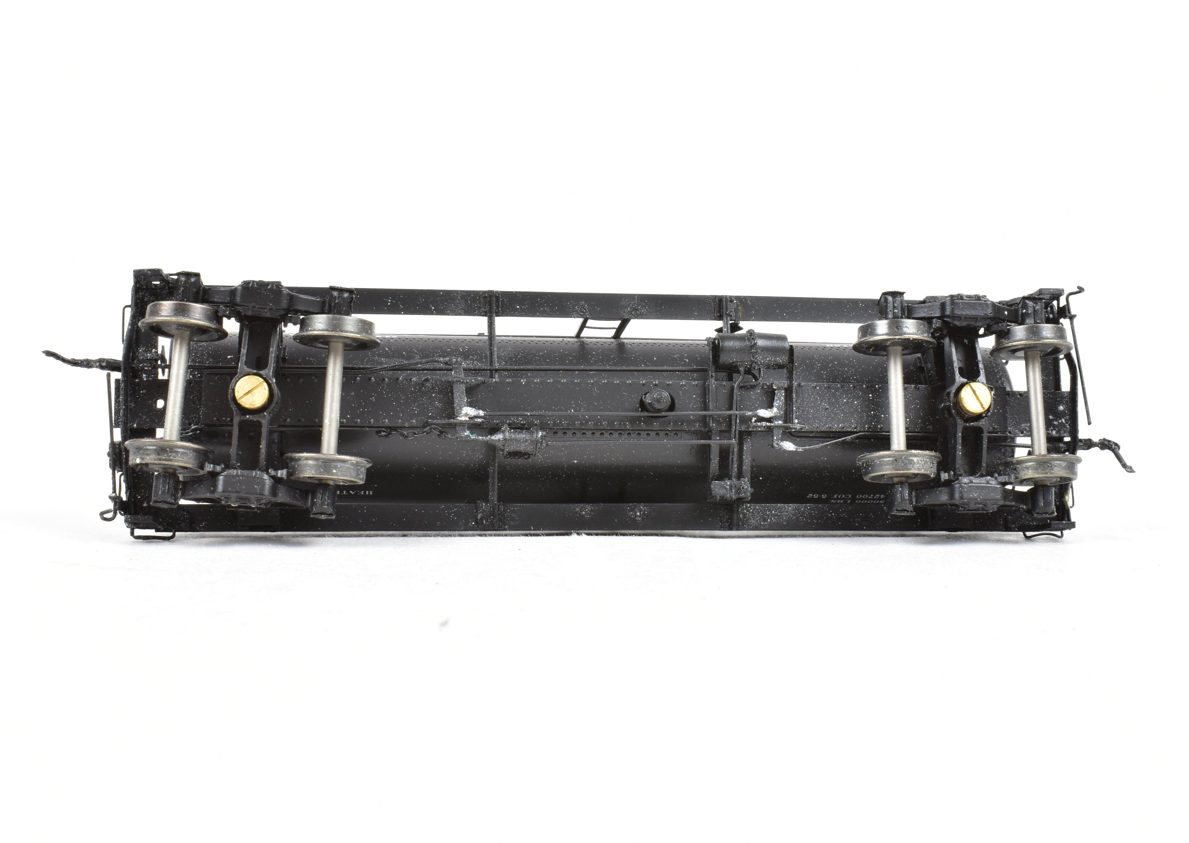 HO Scale Brass W. A. Drake/Red Caboose North American Tank Car - 8,000 Gallon Freight Tank Model