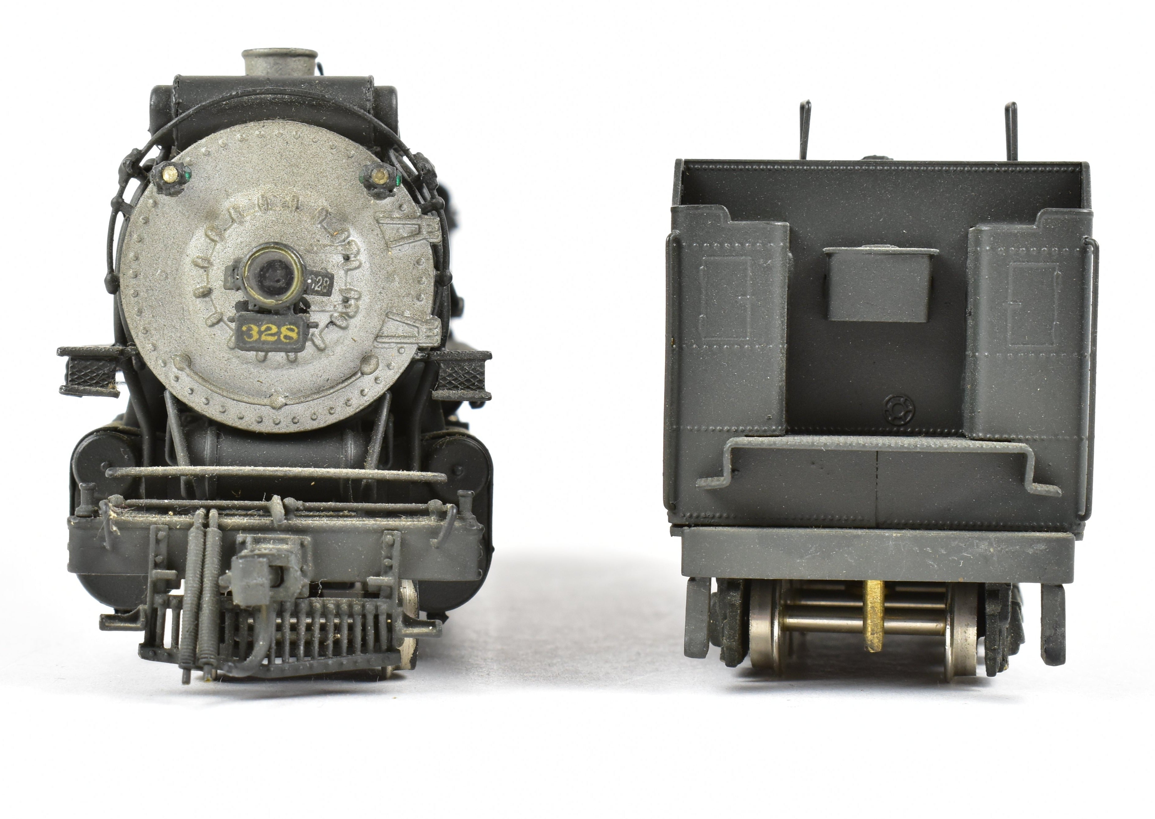 HO Scale Brass Pacific Fast Mail (PFM) - United Western Pacific MK - 60 2 - 8 - 2 Mikado Locomotive Model, Custom Painted and Weathered for Collectors