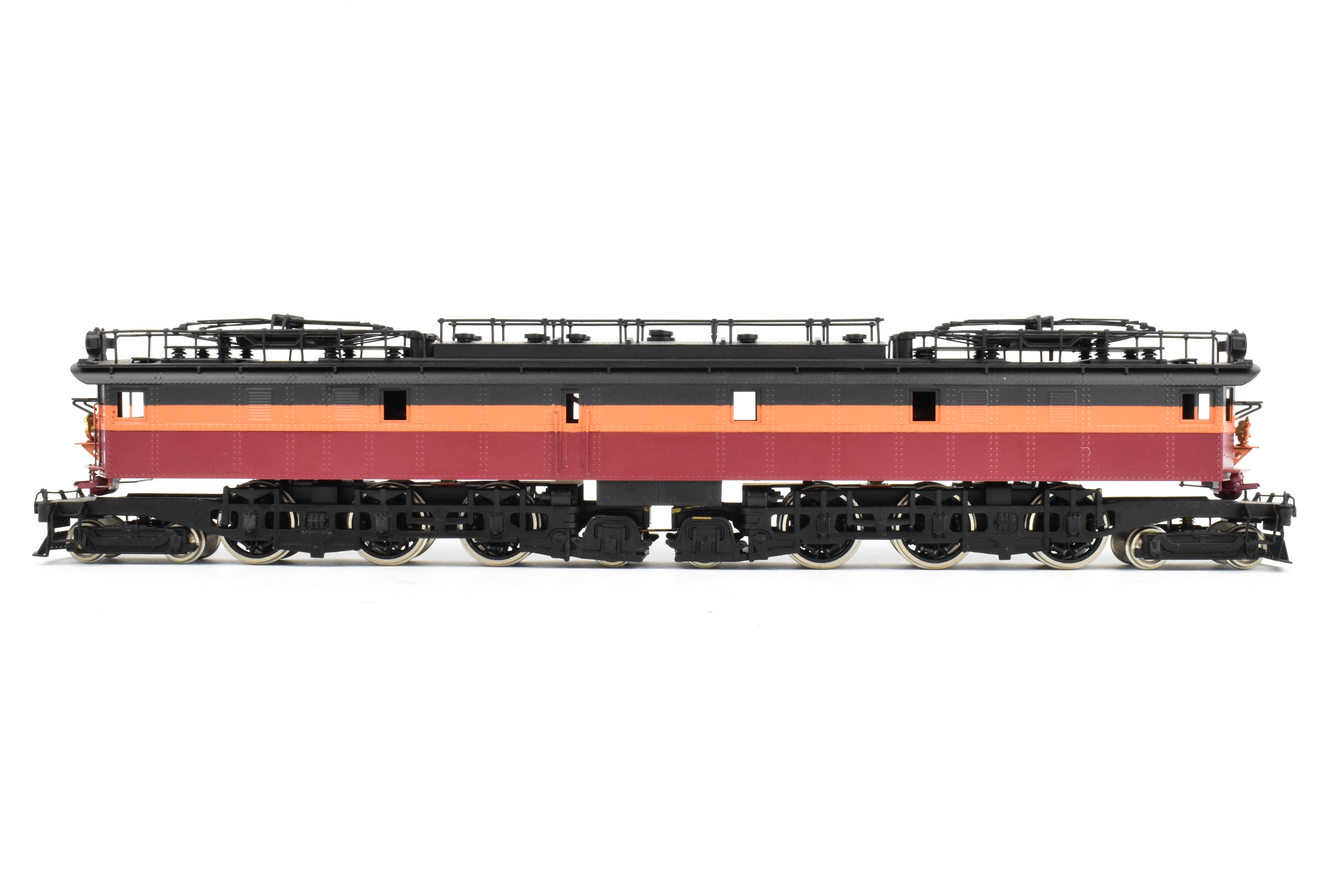 HO Scale Custom Brass Milwaukee Road EP - 3 Boxcab Electric Locomotive Model with Factory Painted Finish