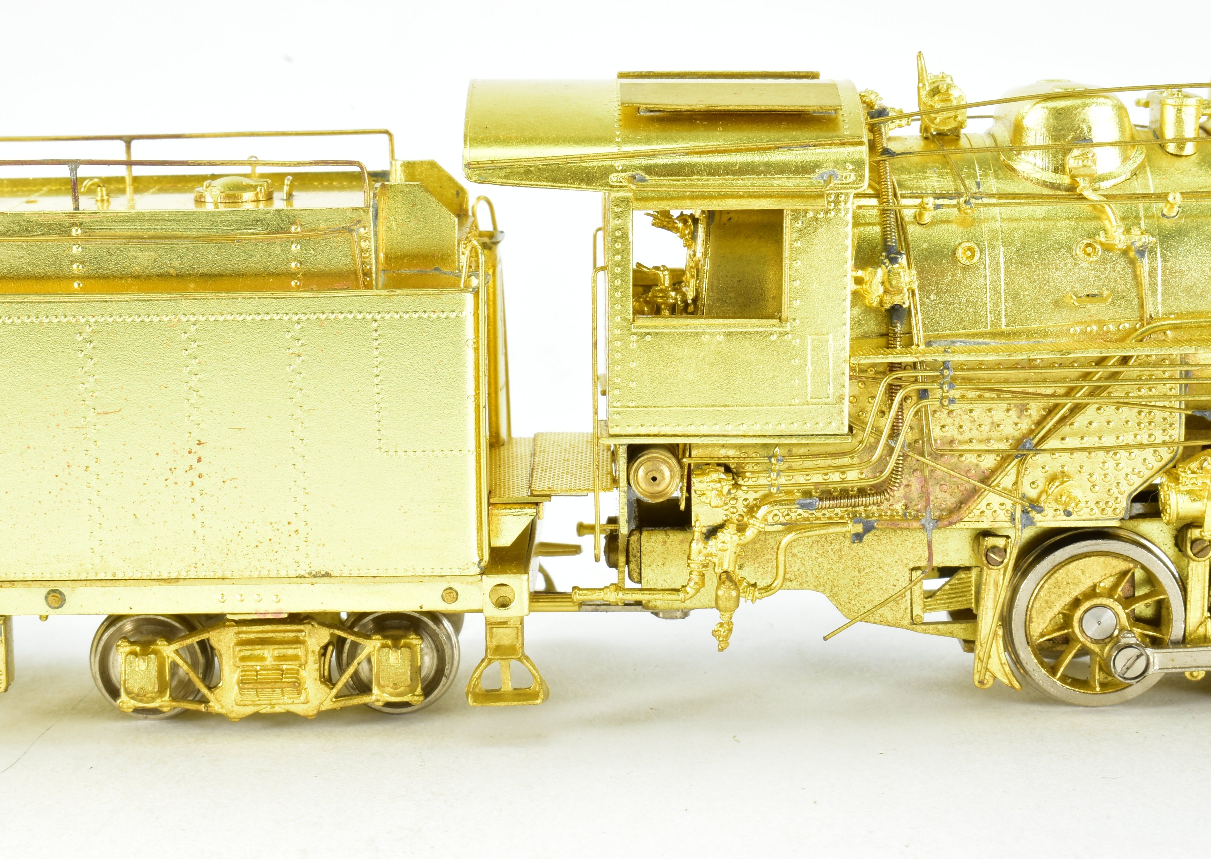 HO Scale Brass Hallmark Models Missouri Kansas Texas C-2-A 0-8-0 Switcher Locomotive Model