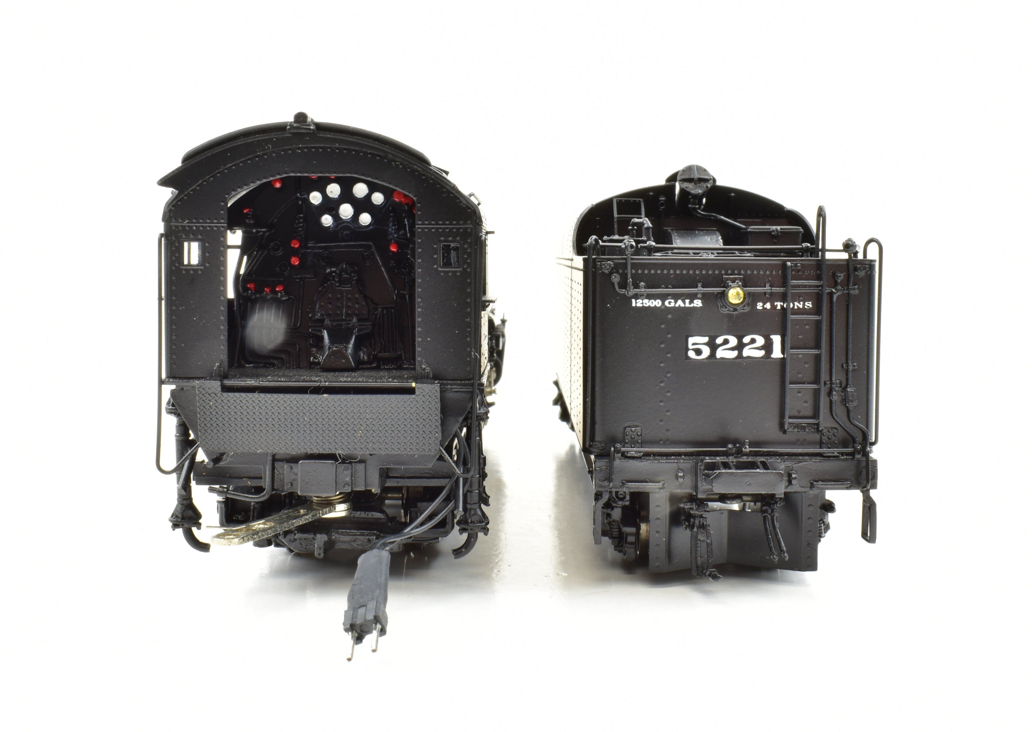 HO Scale Brass Model Train - Overland Models NYC (New York Central) J - 1b 4 - 6 - 4 Hudson FP Locomotive #5221