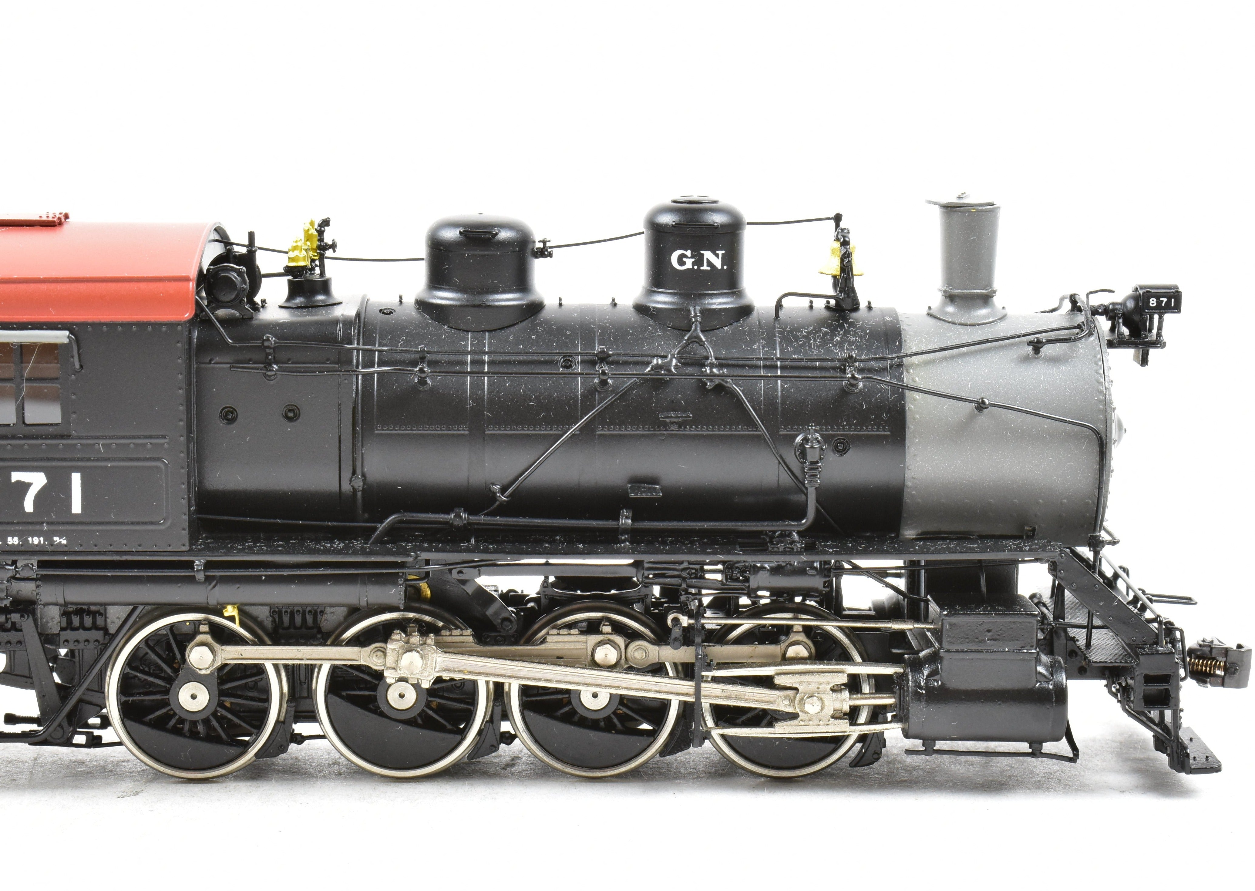 HO Scale Brass GN - Great Northern C-5 0-8-0 FP No. 871 by W&R Enterprises