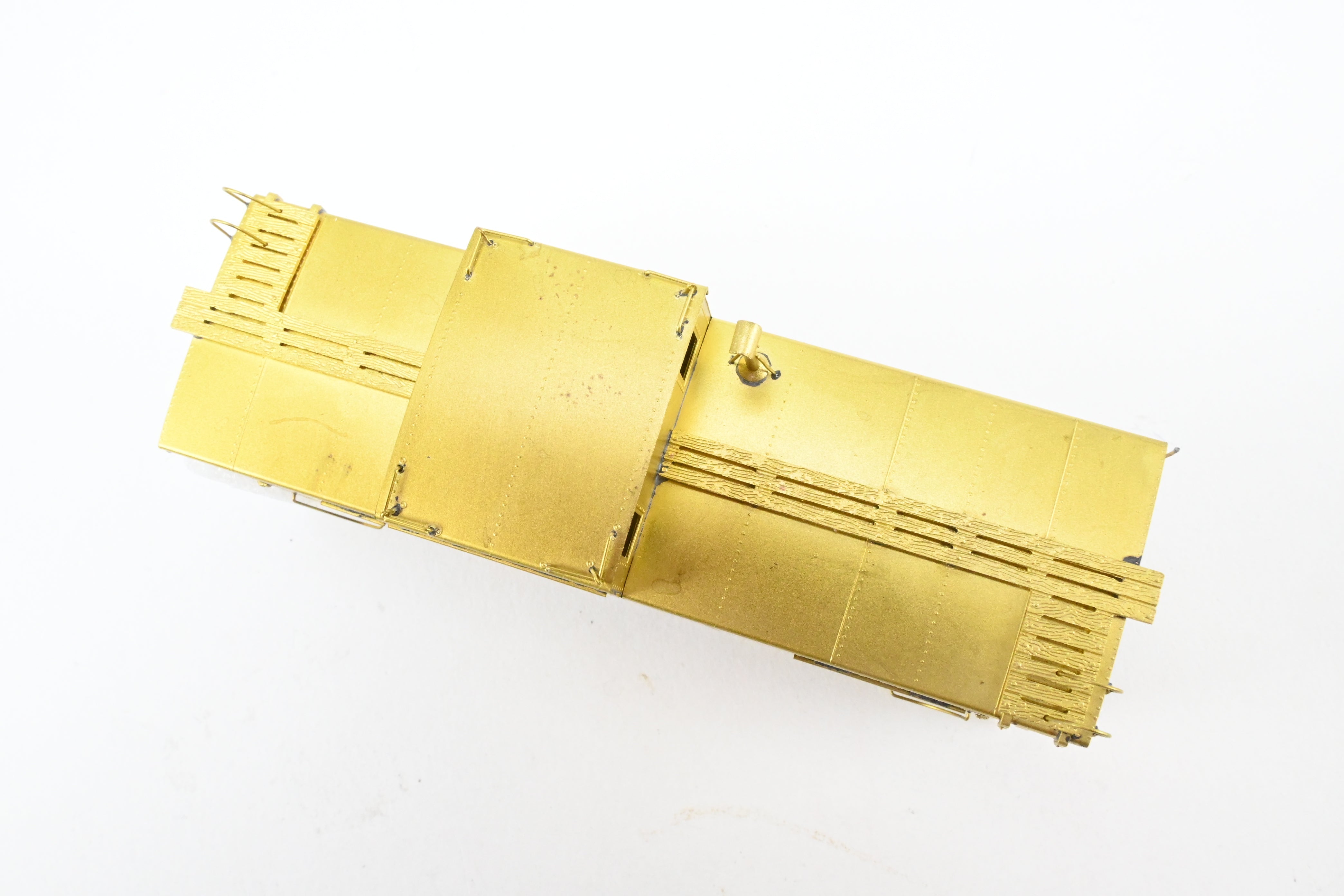 HO Scale Brass OMI - Overland Models, Inc. Model Railroad Erie Railroad Offset Cupola Caboose Nos. C - 110 - 169 Riveted Design with Belt Rail from the 1951 Era