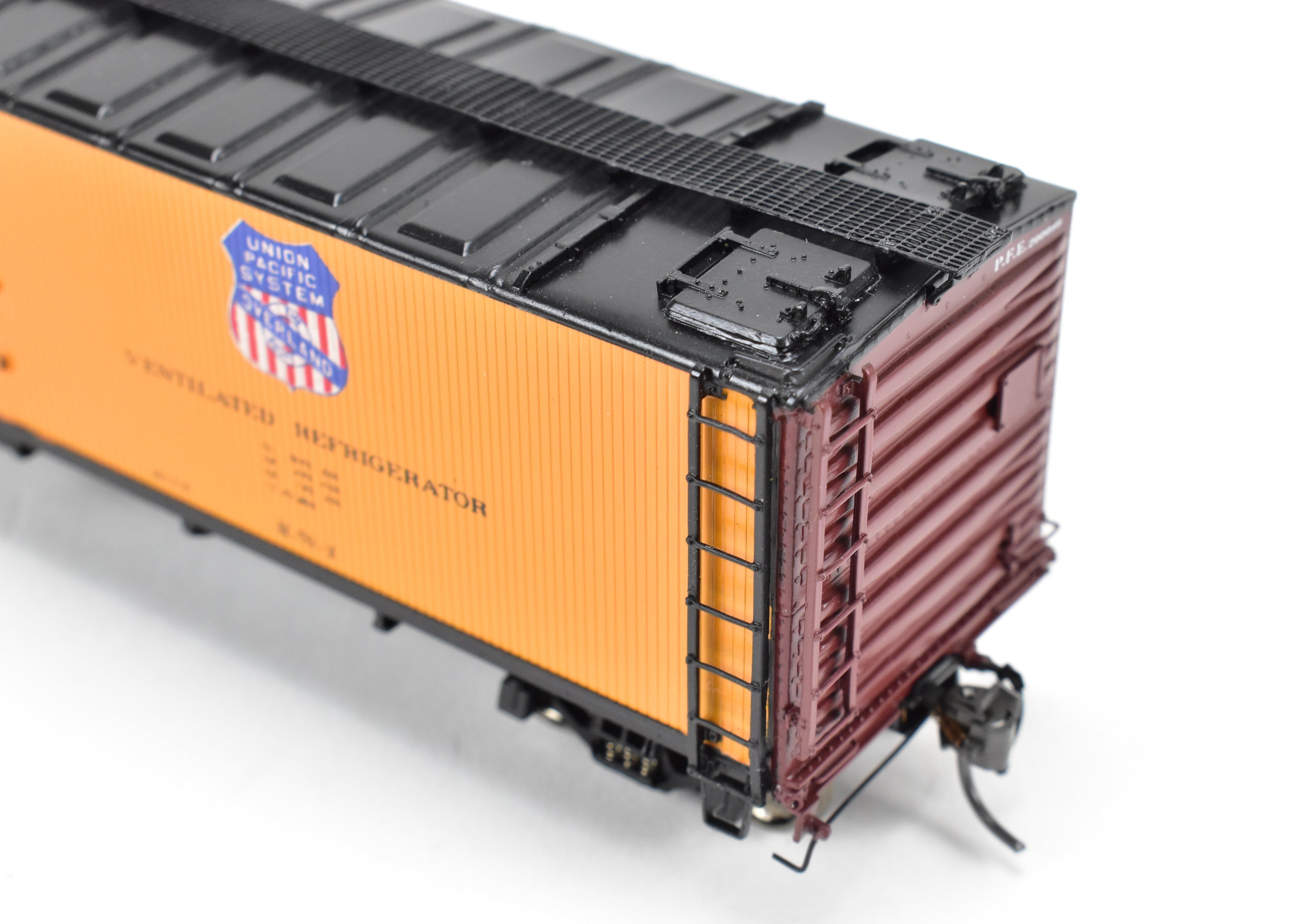 HO Scale Brass Precision 52' R-70-2 Ice Refrigerator Car FP No. 200099
