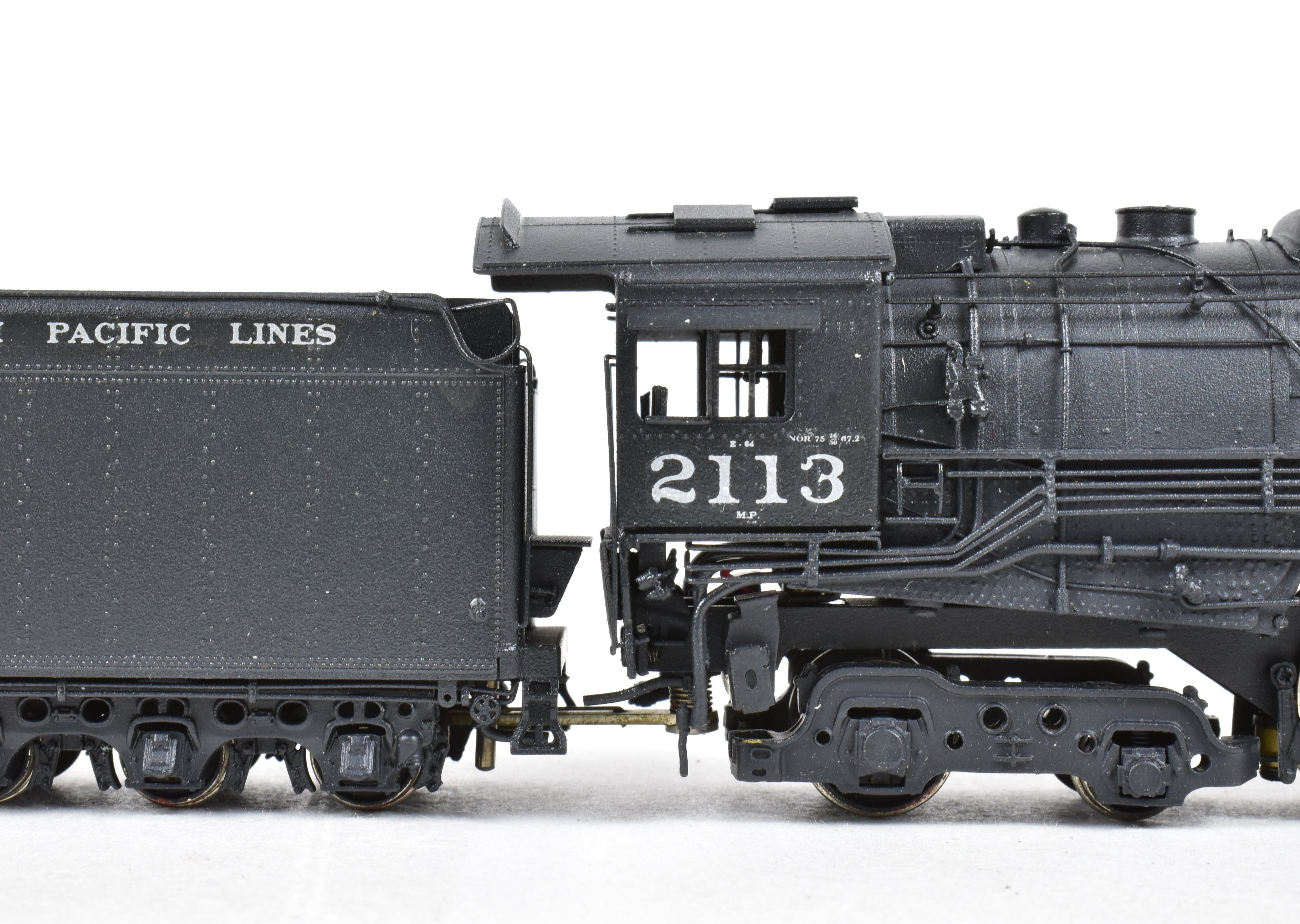HO Brass OMI MP - Missouri Pacific 2100 Class 4-8-4 Custom Painted Model