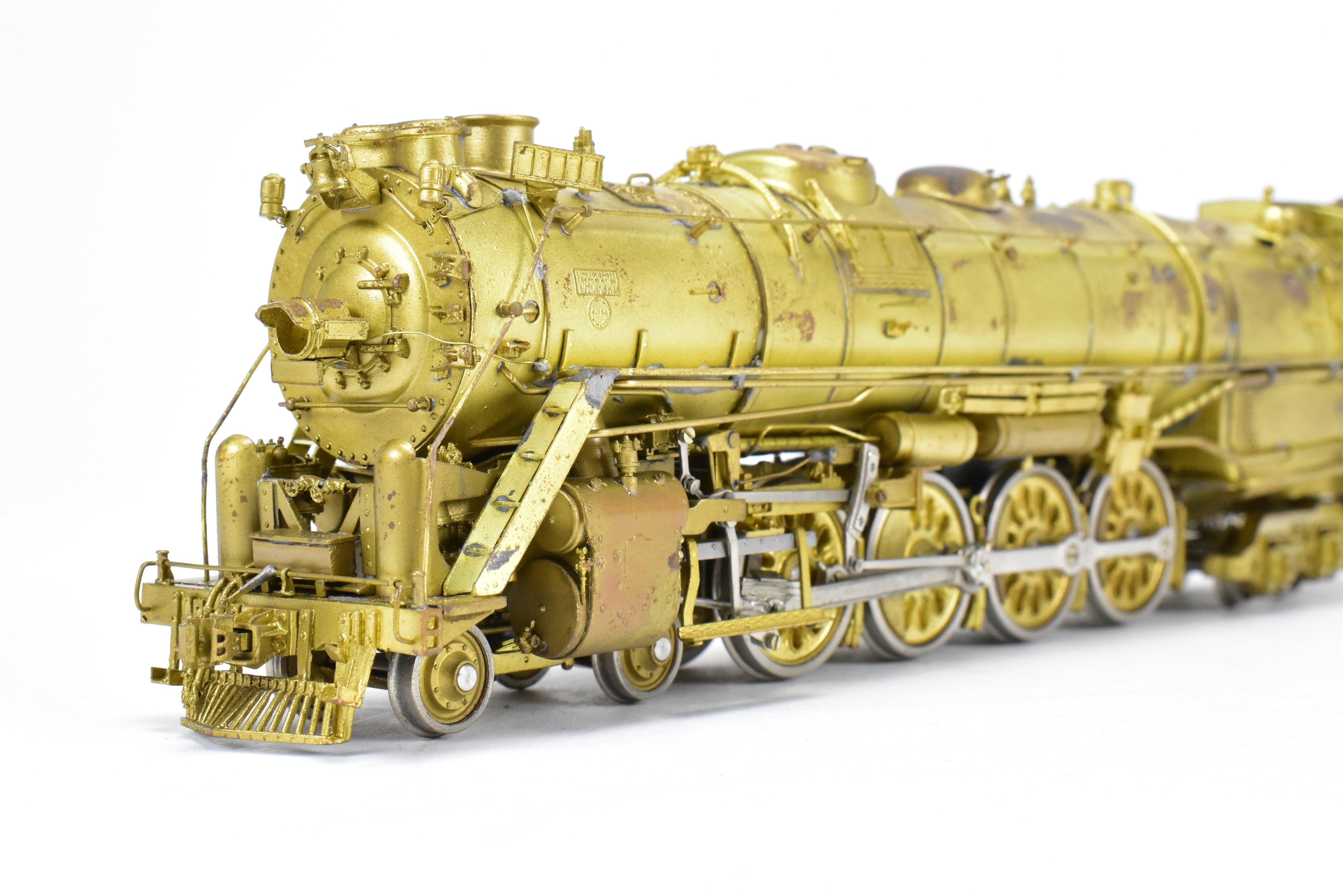 HO Scale Brass Key Imports D&RGW - Denver & Rio Grande Western M-68 4-8-4 Northern Model Train for Collectors