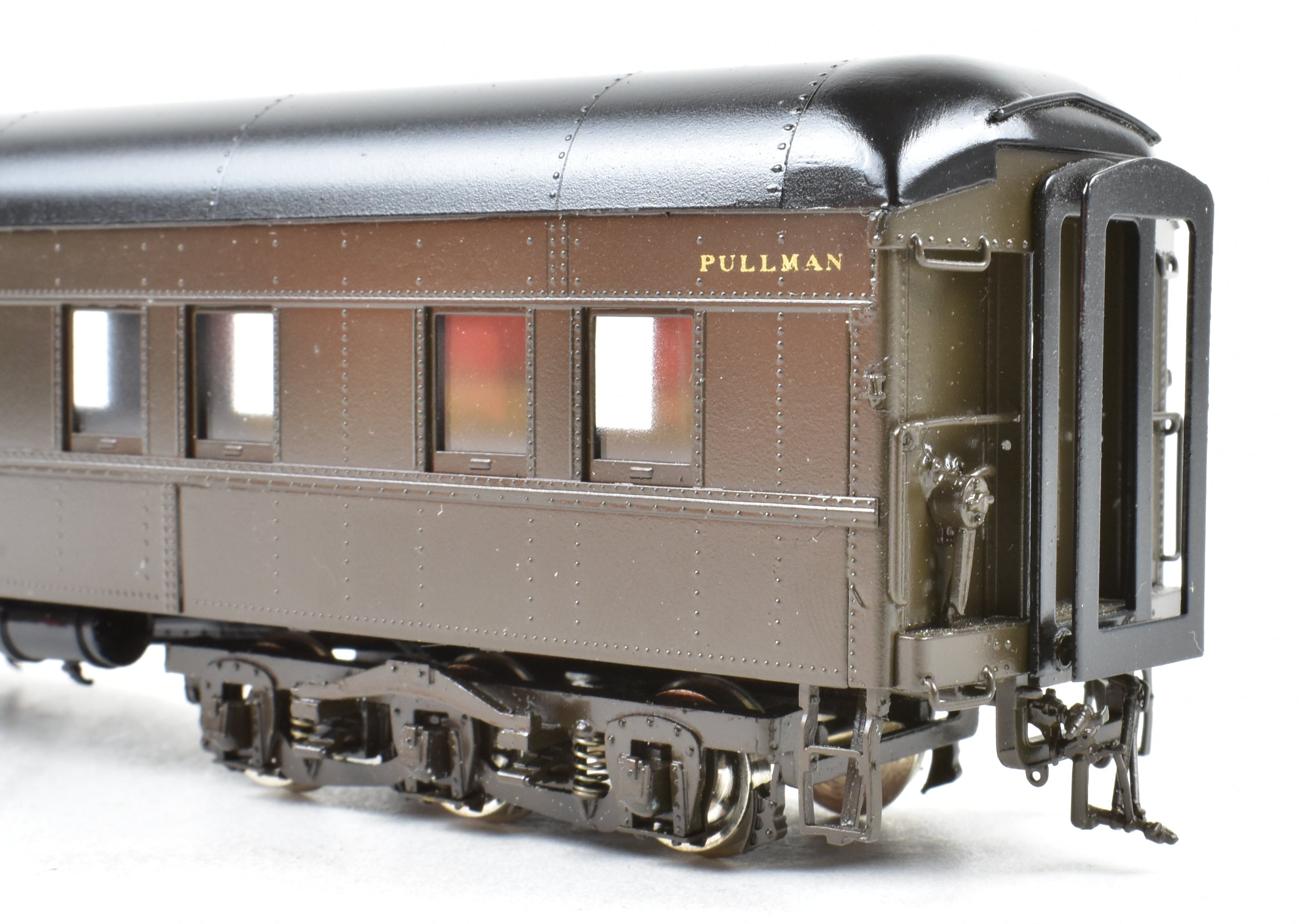 HO Scale Brass Model Train - Precision Scale Co. Pullman/Southern Pacific 80-Foot Sleeper 6-6 Plan 4060 FP Named Poplar Cove