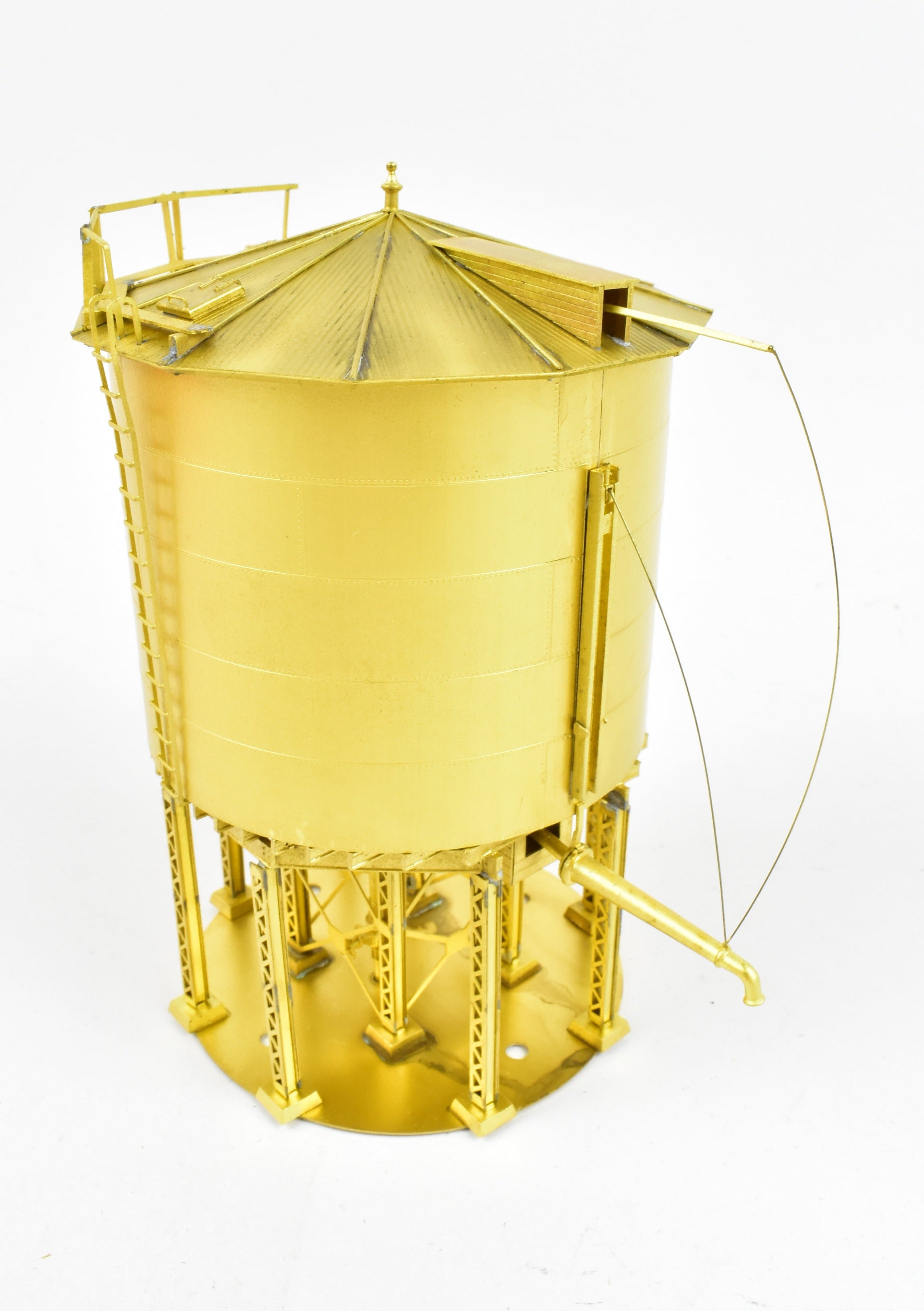 HO Brass PSC - 65,000 Gallon Steel Water Tank with Spout, Excellent Model