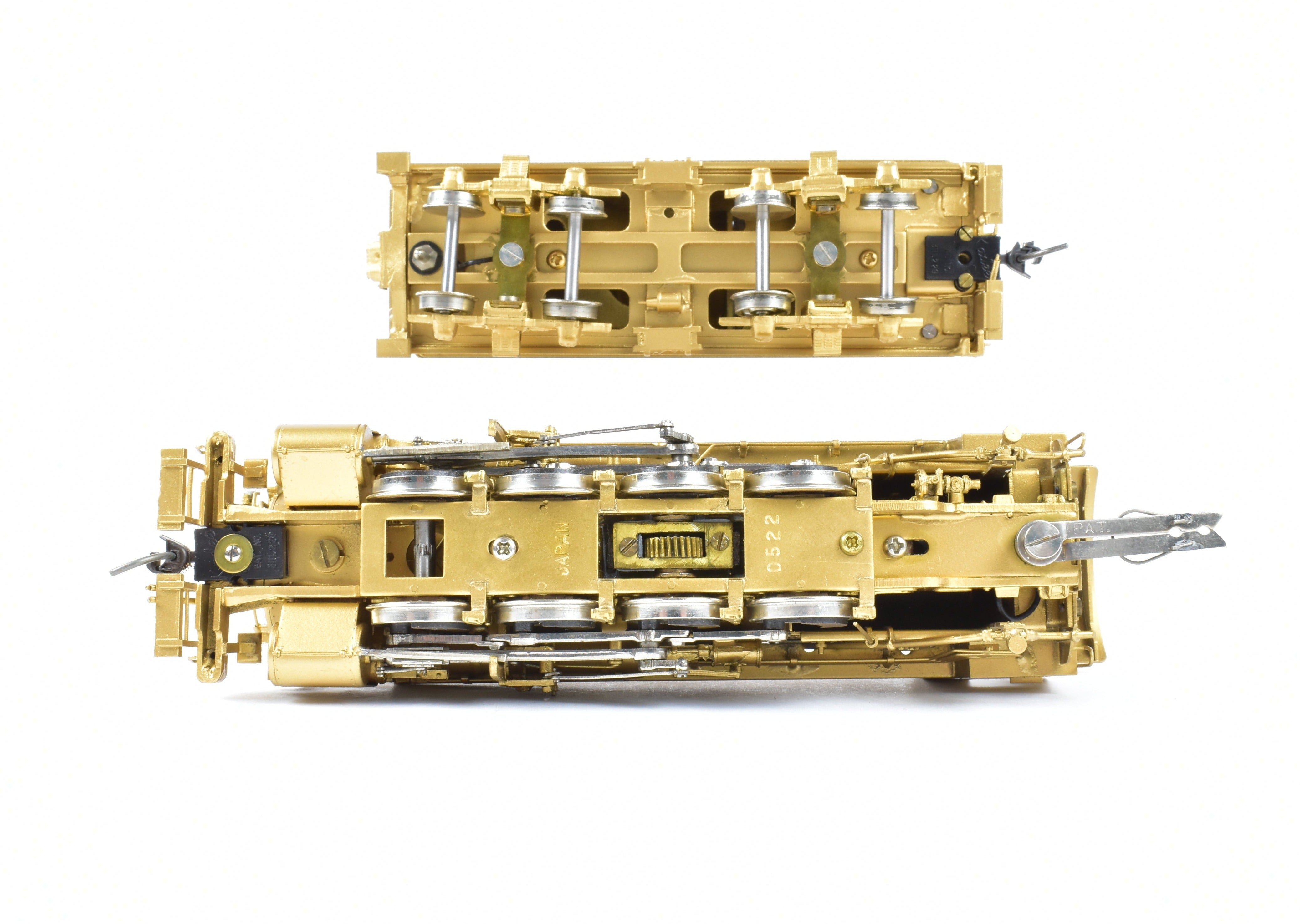 HO Scale Brass Steam Locomotive - S. Soho & Co. Chesapeake & Ohio #110 C-15a 0-8-0 Switcher Model