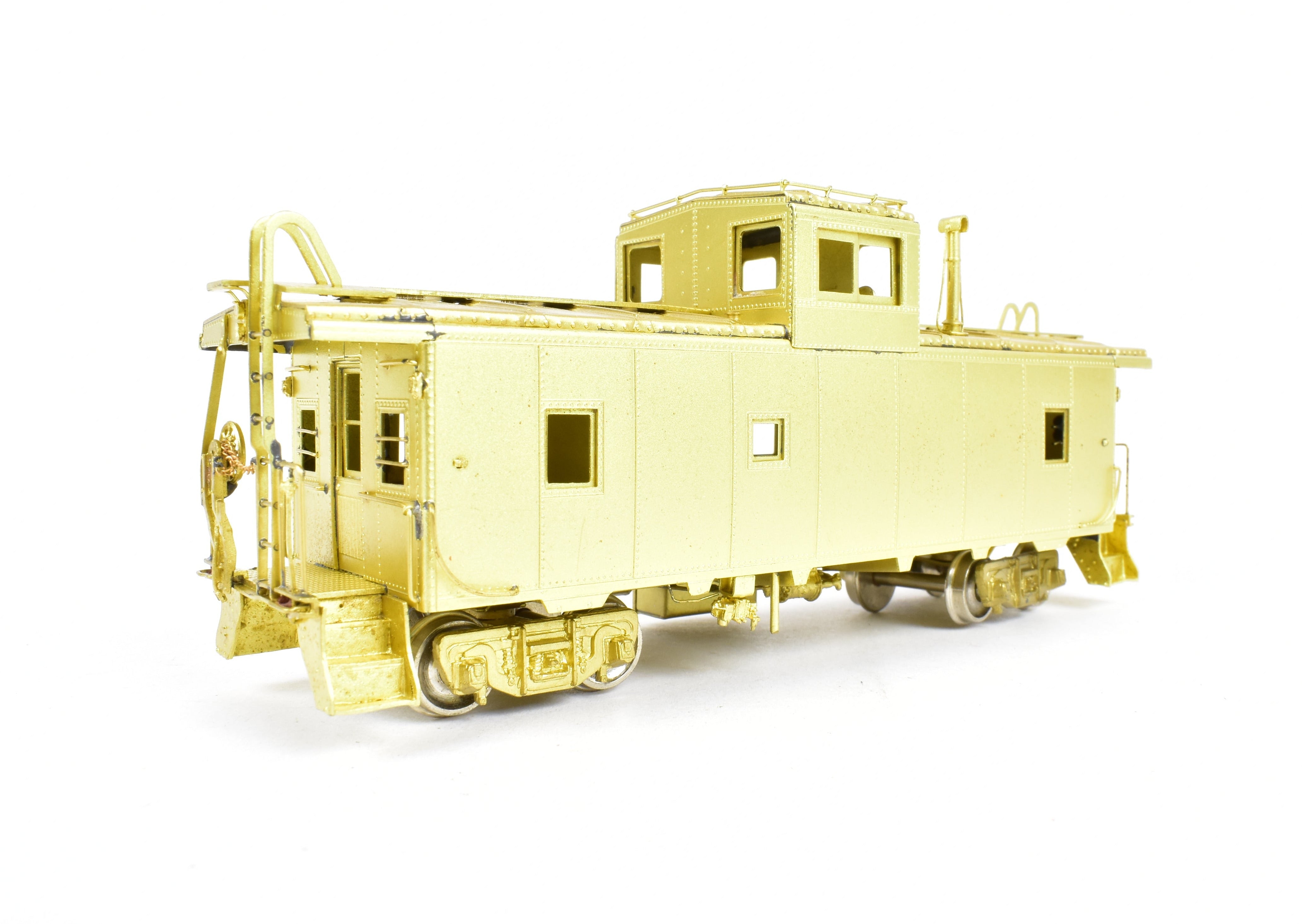 HO Scale Brass OMI - Overland Models, Inc. Union Pacific (UP) CA - 4 Caboose with High - Speed Trucks Model Train