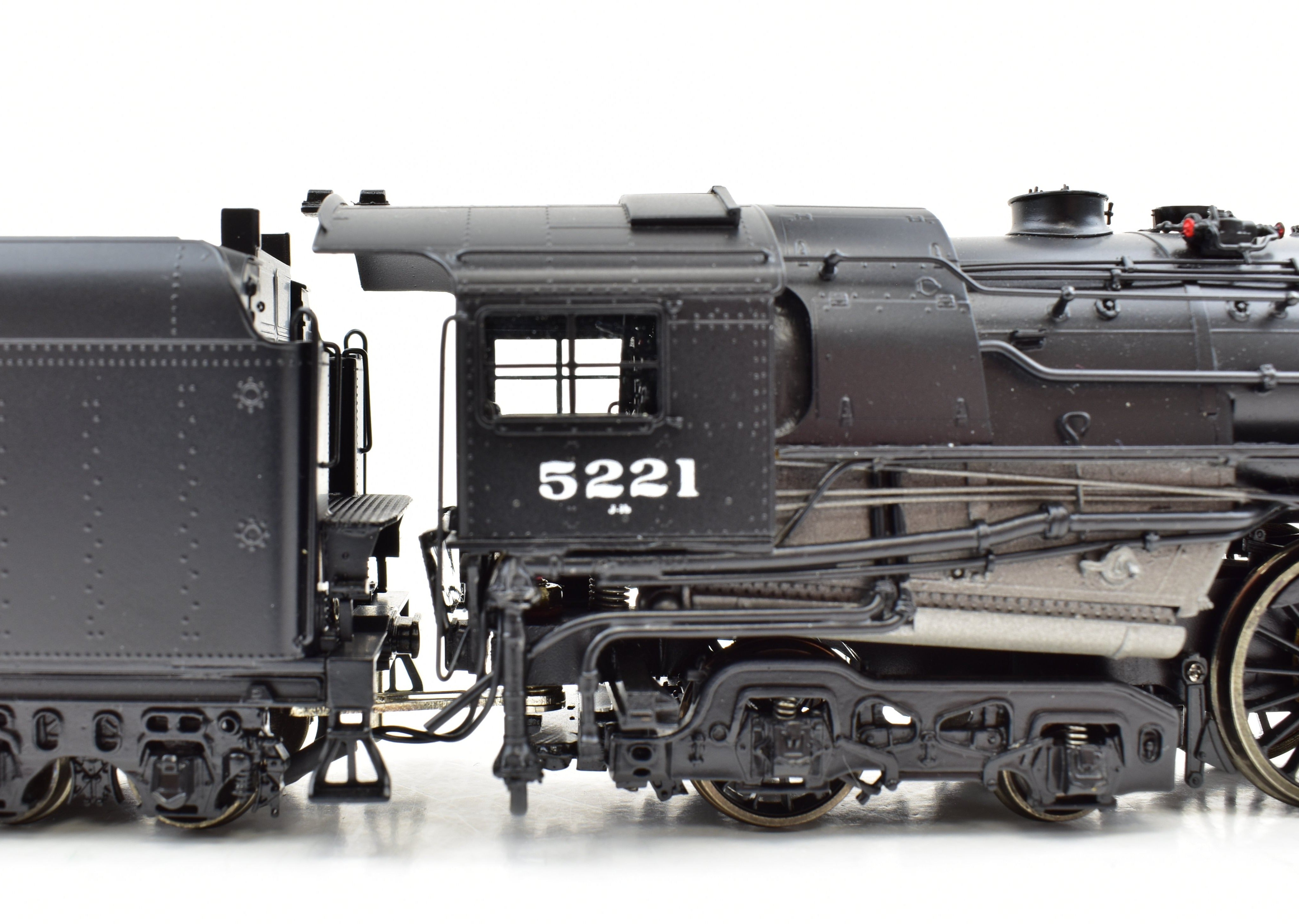 HO Scale Brass Model Train - Overland Models NYC (New York Central) J - 1b 4 - 6 - 4 Hudson FP Locomotive #5221