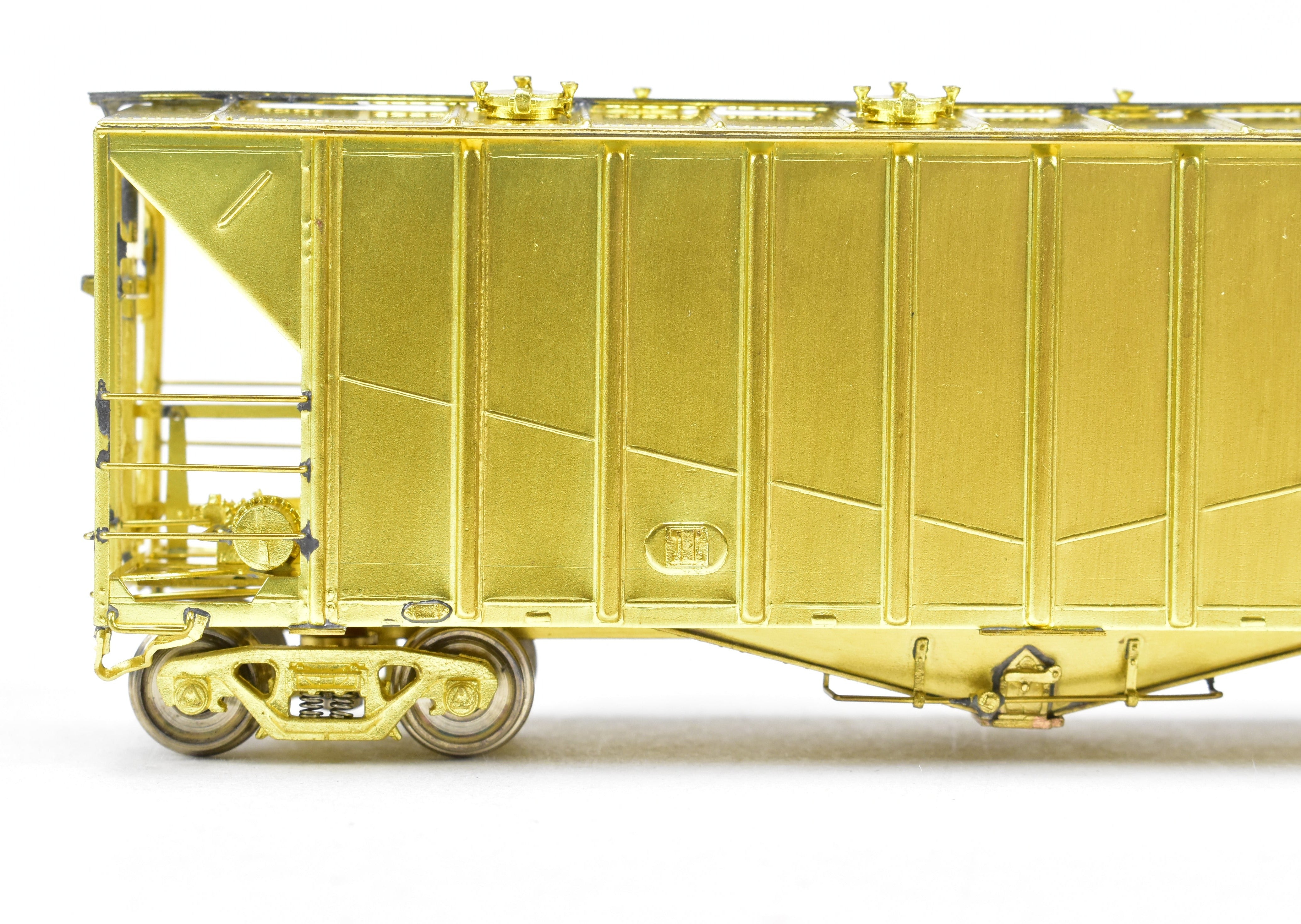 OMI Overland Models' CRI&P Rock Island Airslide Covered Hopper in HO Brass