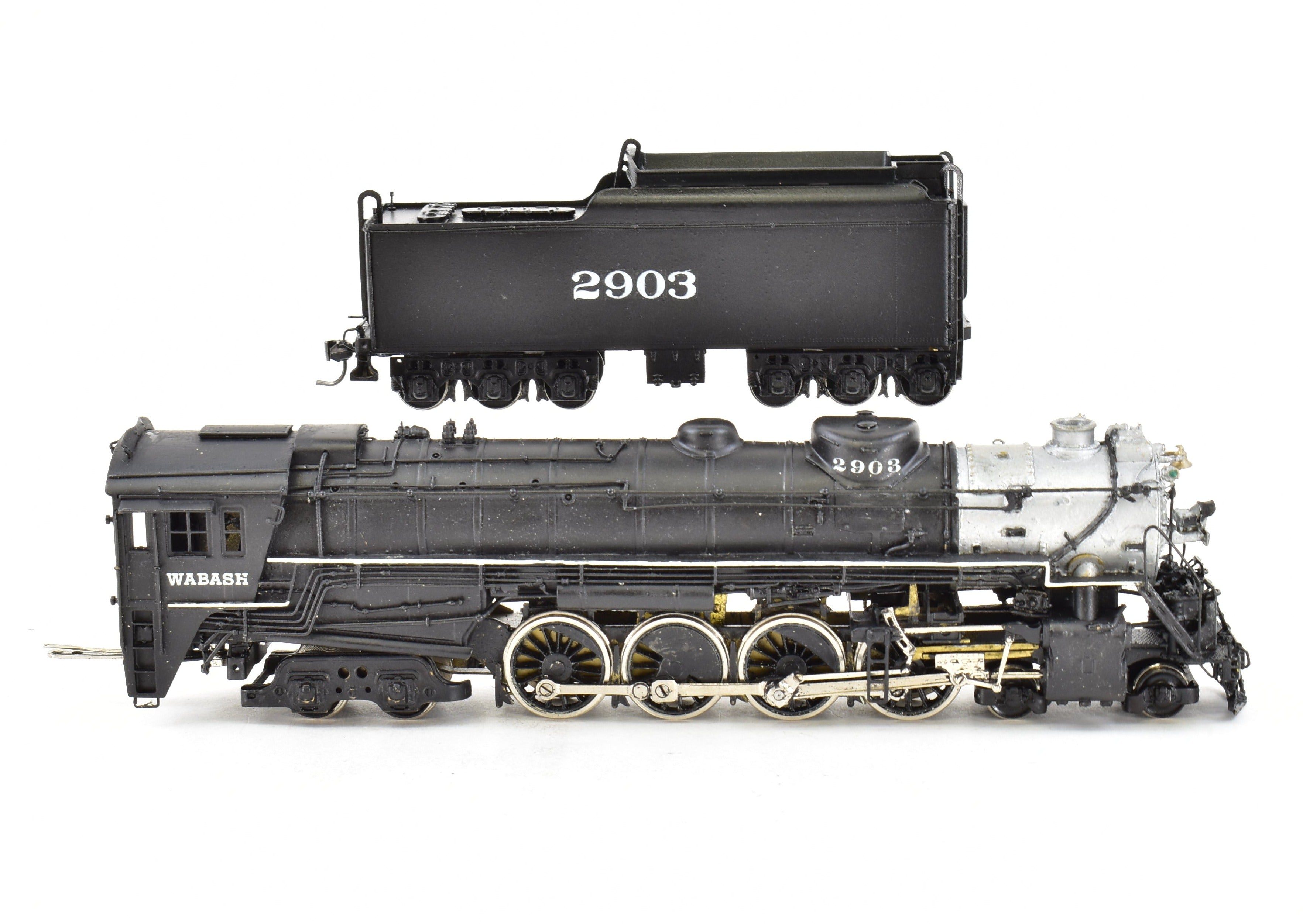HO Brass Hallmark WAB - Wabash O - 1 Class 4 - 8 - 4 Custom Painted Locomotive #2903