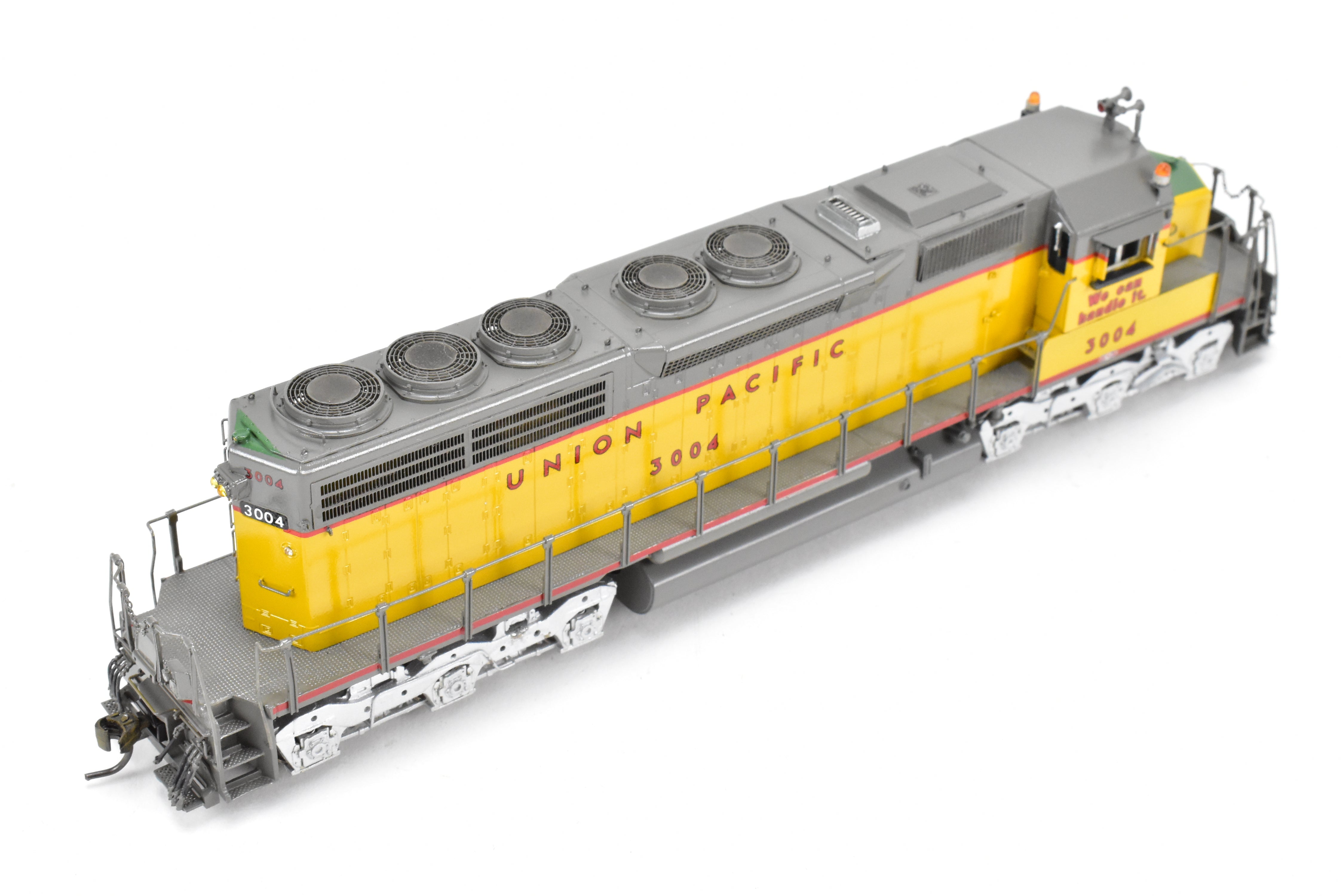 HO Scale Brass Union Pacific EMD SD40 Low Hood Custom Painted #3004 by Overland Models