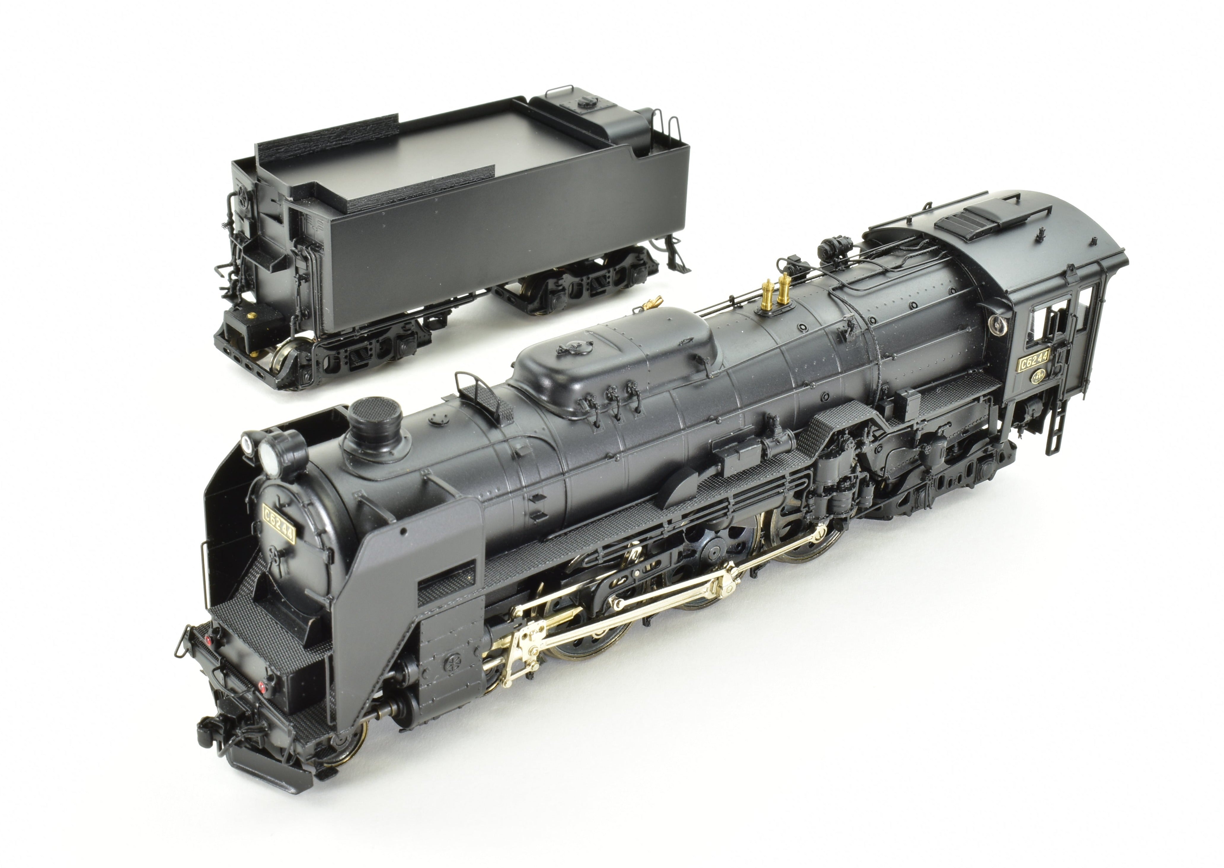 J Scale Brass Model Train - Tenshodo Japanese National Railways C62-44 4-6-4 Locomotive from 1998 Run