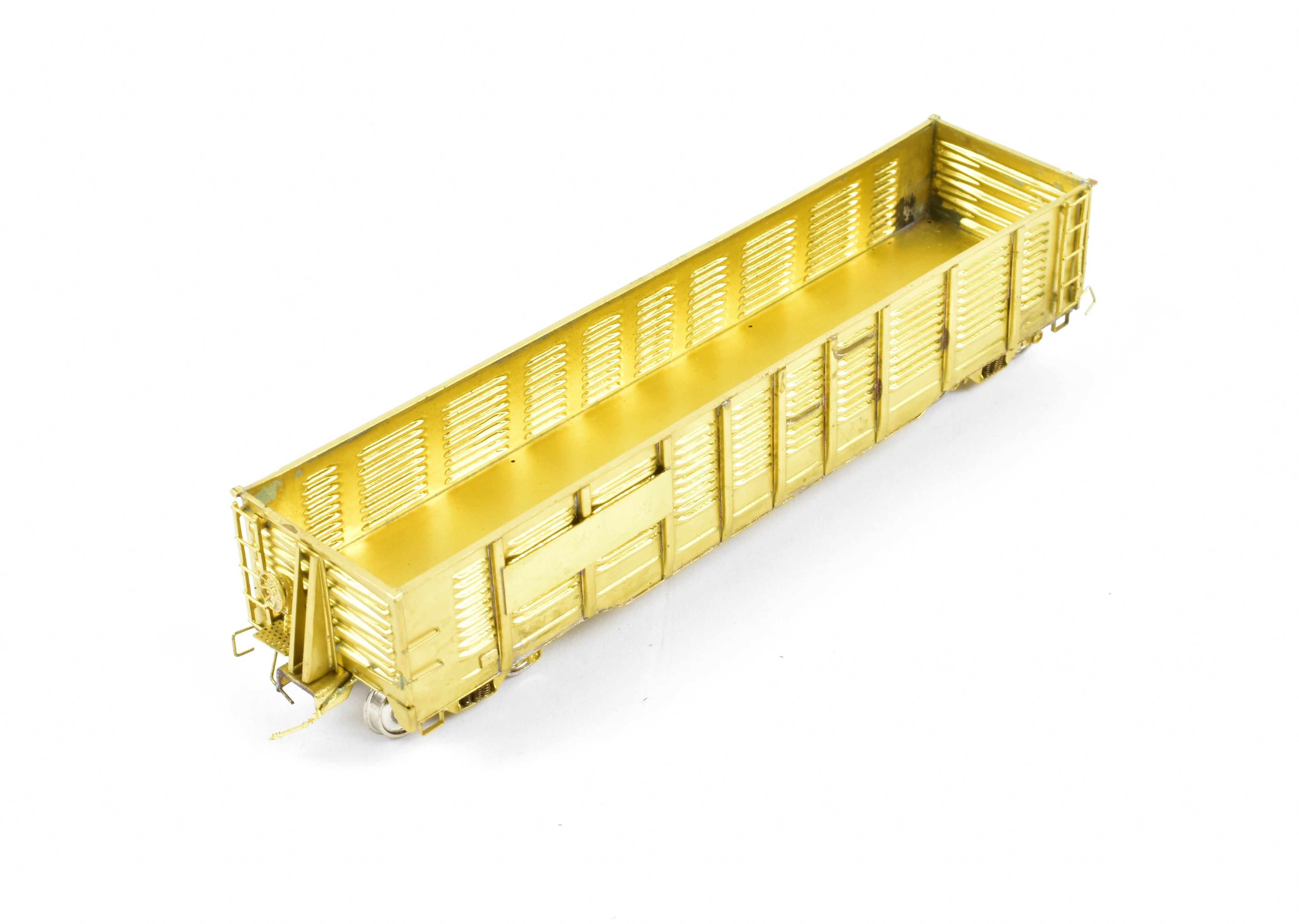 OMI Overland Models HO Brass ATSF - Santa Fe 100 Ton Gondola Model