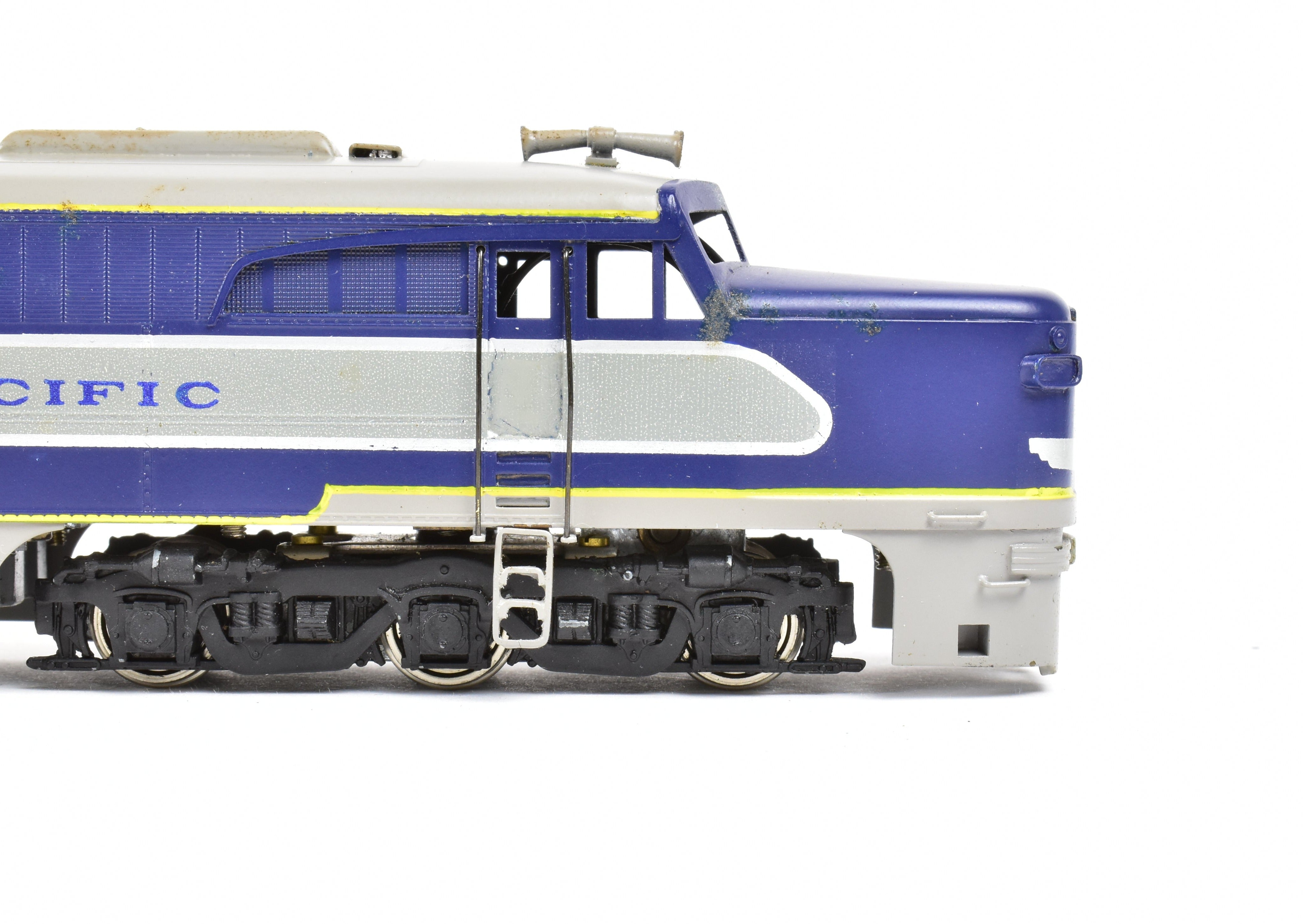 HO Scale Brass Balboa Missouri Pacific PA - 1 A - B - A Locomotive Set in As - Is Condition